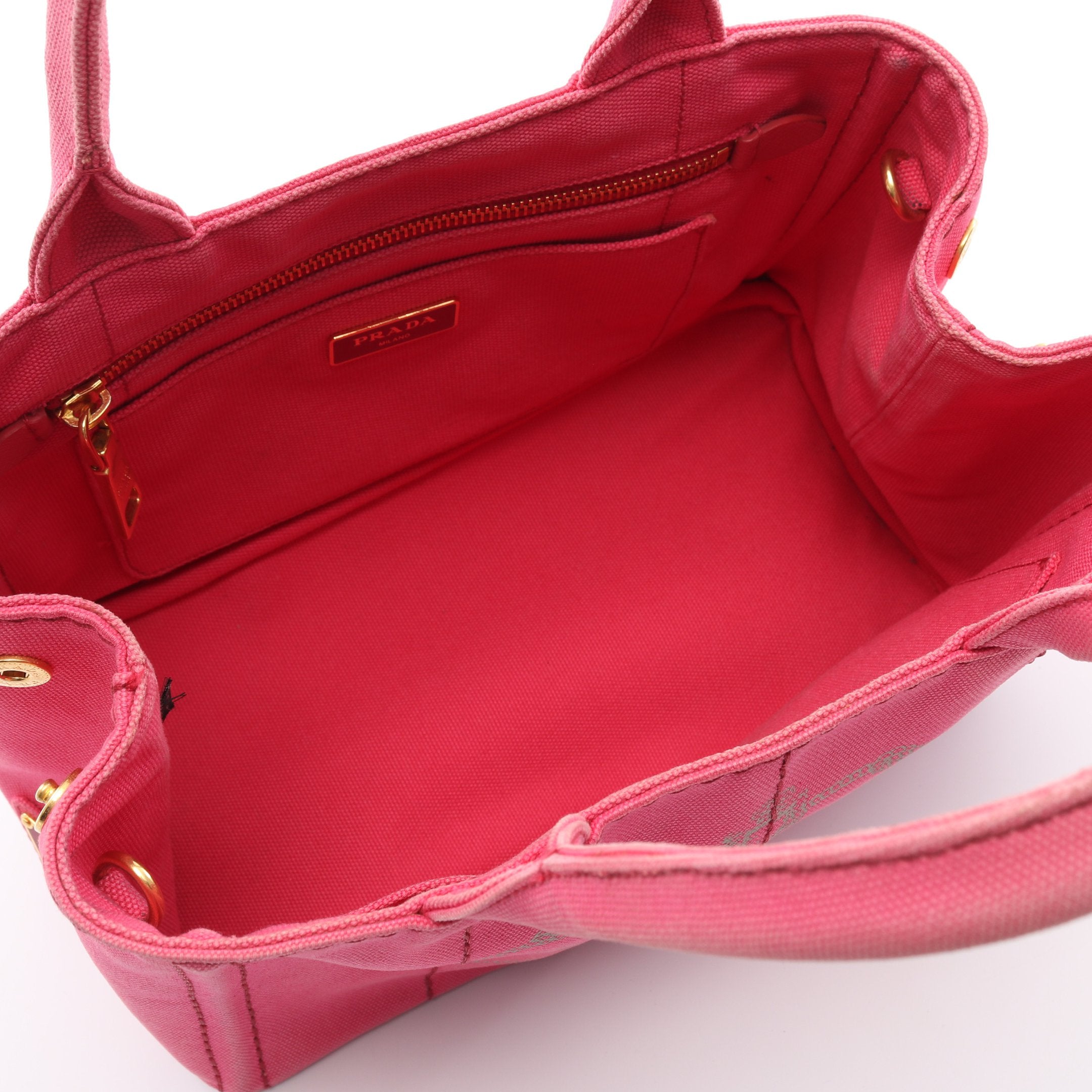 CANAPA カナパ ハンドバッグ トートバッグ キャンバス ピンクパープル