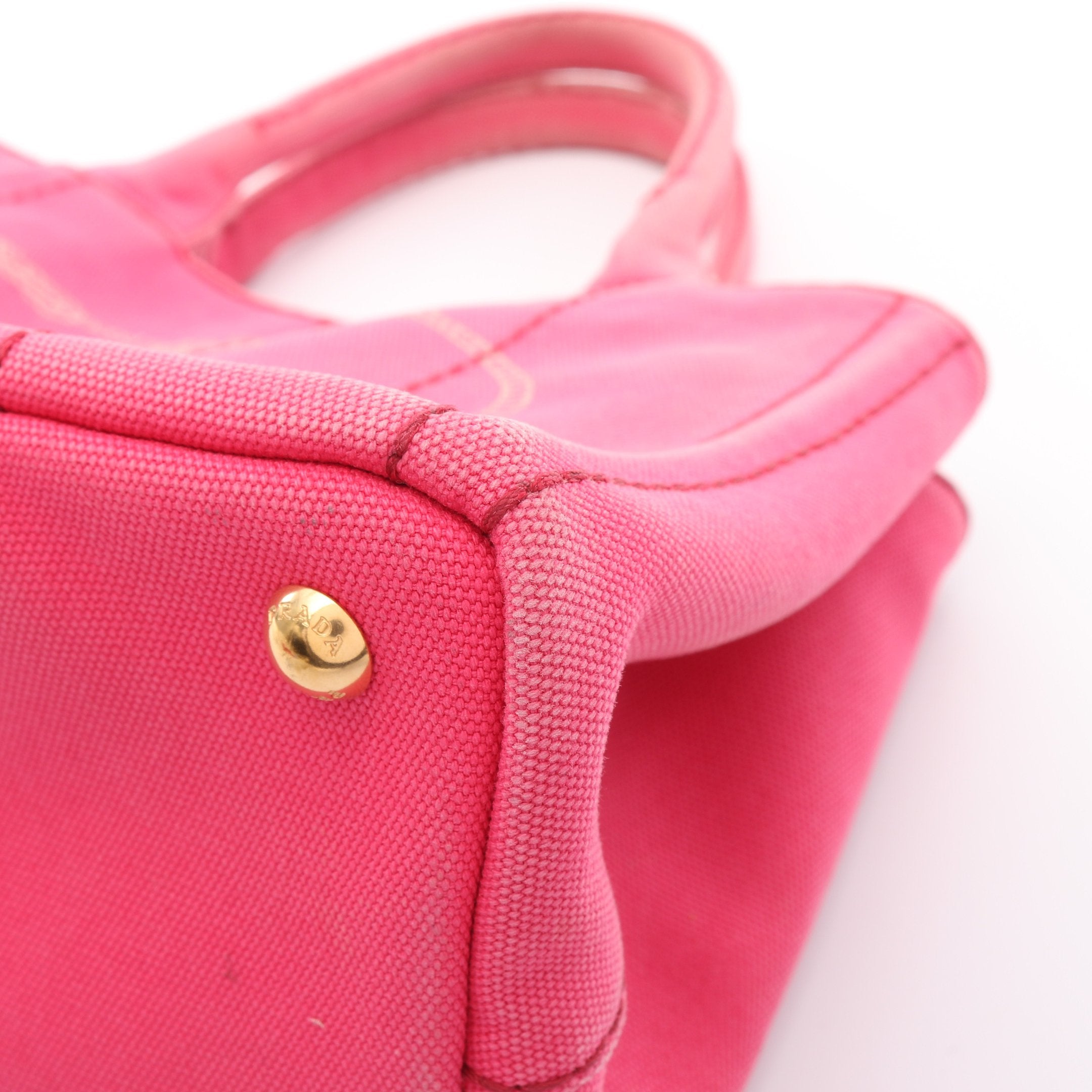 CANAPA カナパ ハンドバッグ トートバッグ キャンバス ピンクパープル