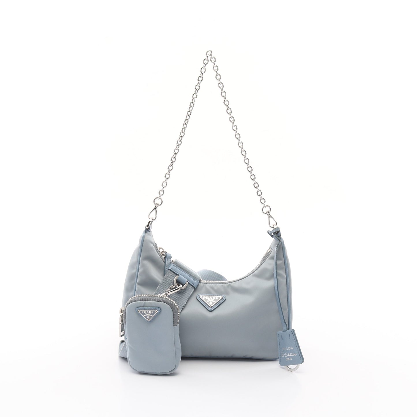 Re-Edition 2005 Re-Nylon チェーンショルダーバッグ ナイロン  