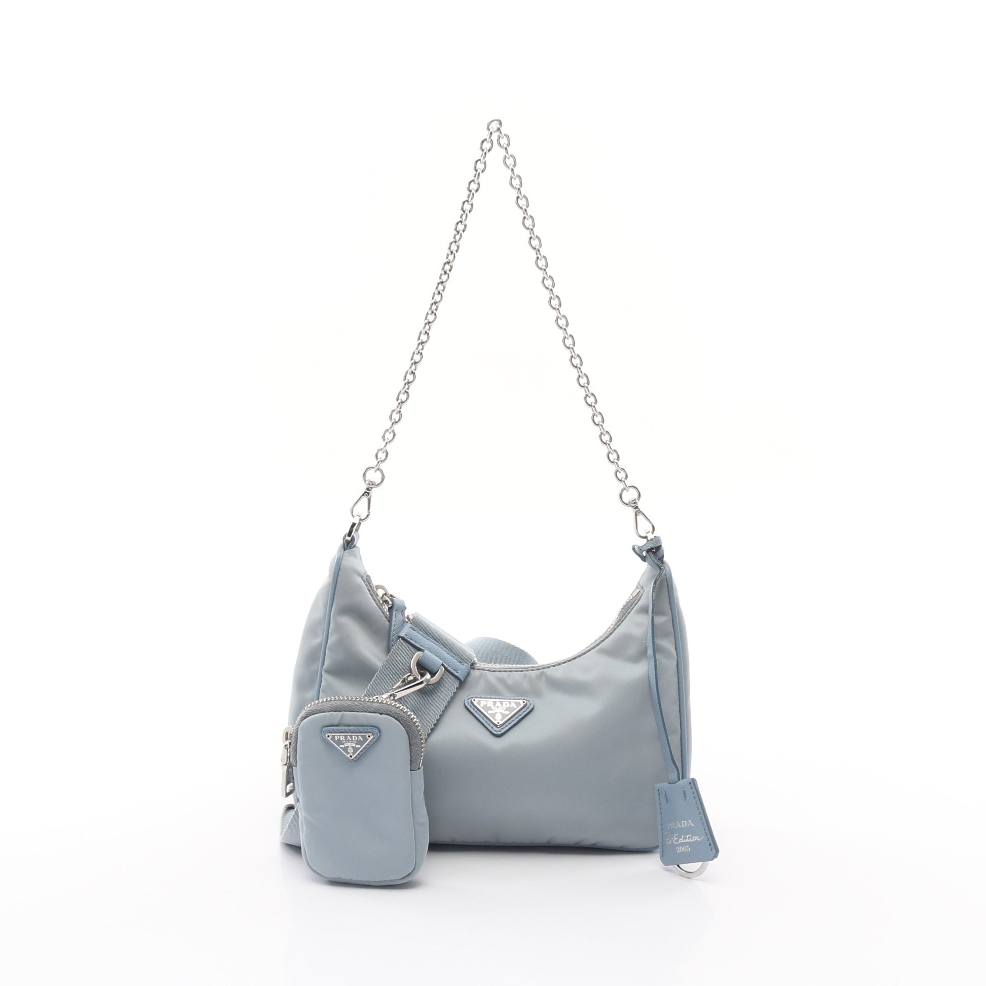 Re-Edition 2005 Re-Nylon チェーンショルダーバッグ ナイロン  