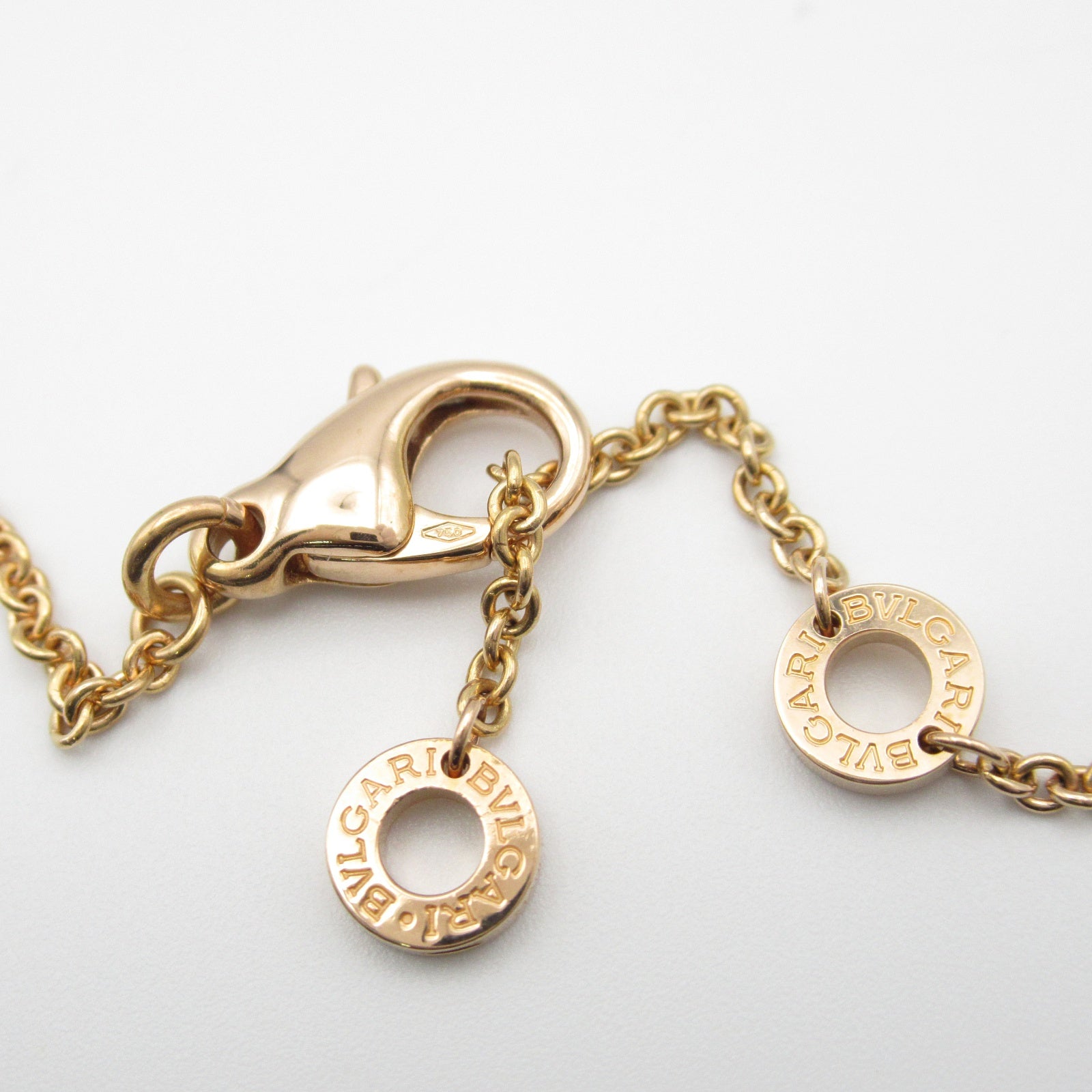 B-zero1 ネックレス セラミック ネックレス K18PG（ピンクゴールド） セラミック ホワイト ブルガリ アクセサリー BVLGARI