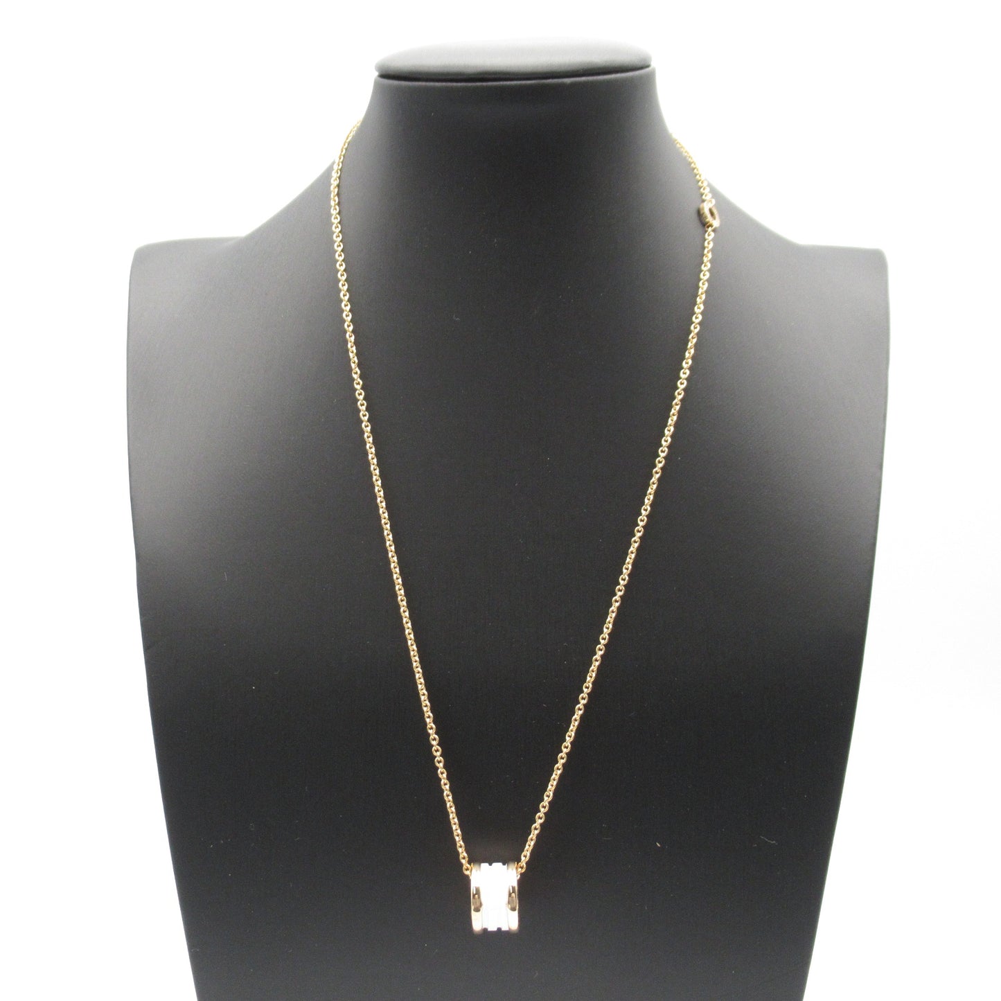 B-zero1 ネックレス セラミック ネックレス K18PG（ピンクゴールド） セラミック ホワイト ブルガリ アクセサリー BVLGARI