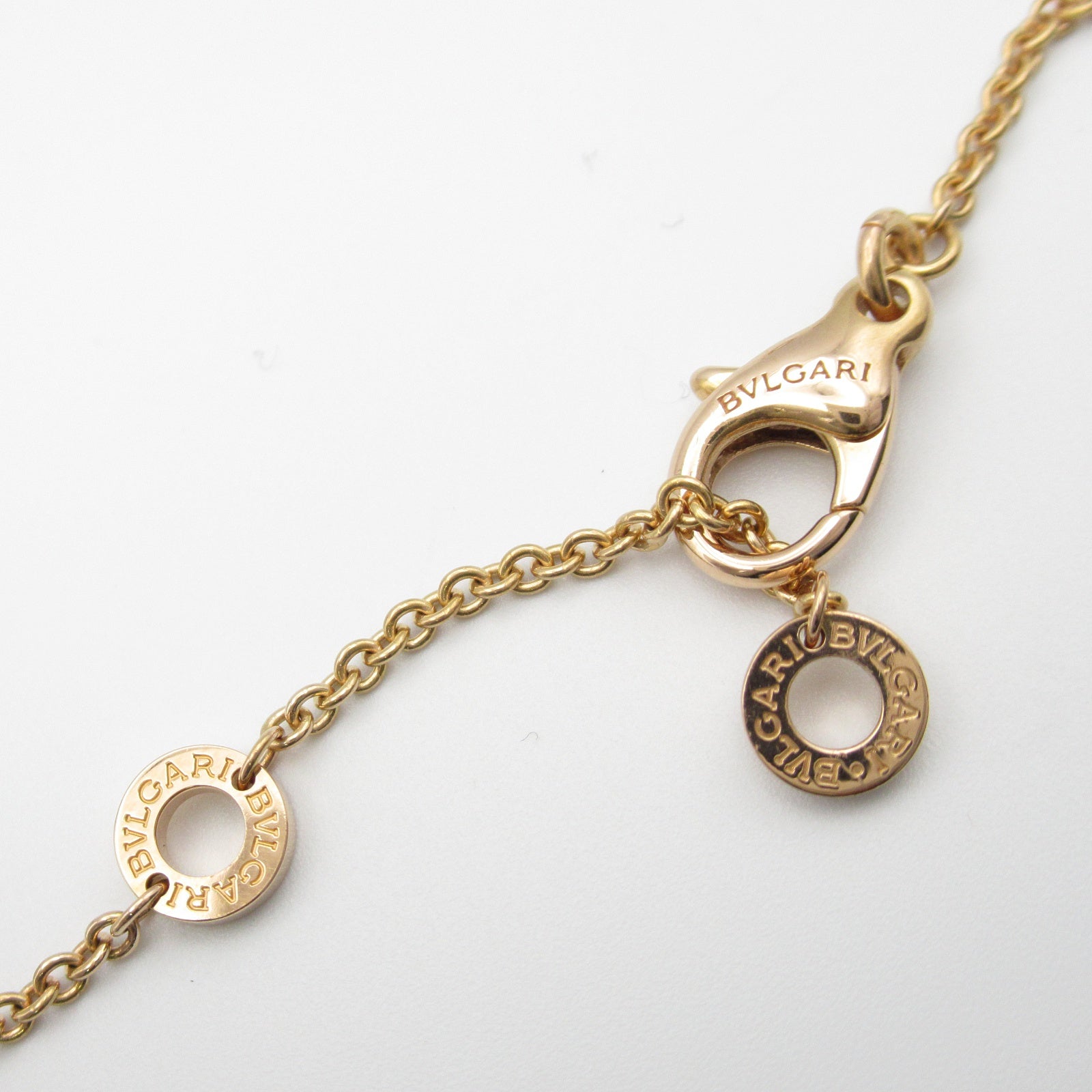 B-zero1 ネックレス セラミック ネックレス K18PG（ピンクゴールド） セラミック ホワイト ブルガリ アクセサリー BVLGARI
