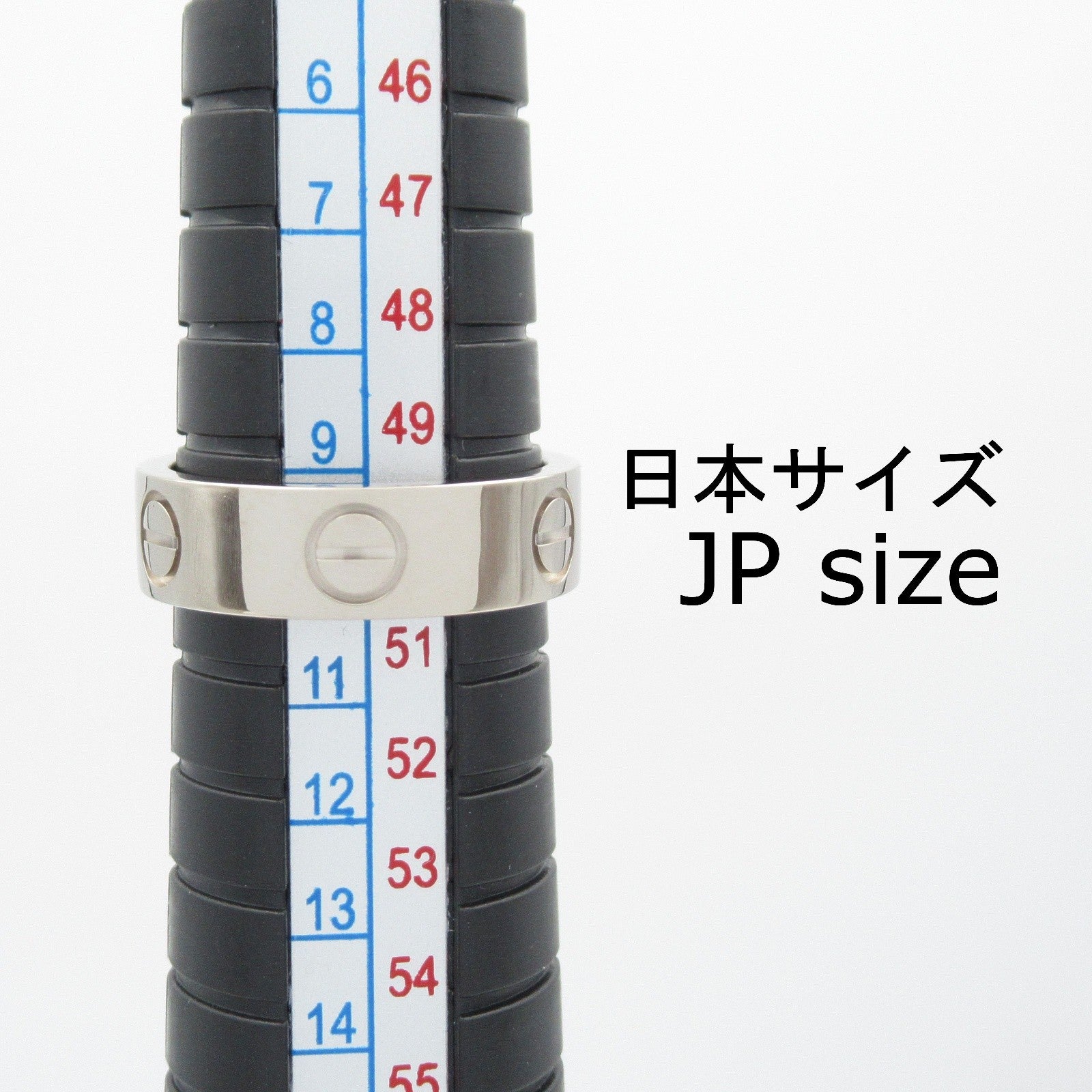 ラブリング リング 指輪 K18WG（ホワイトゴールド） シルバー