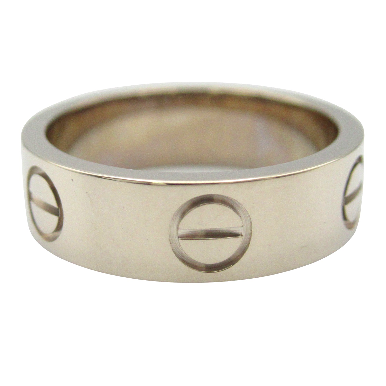 ラブリング リング 指輪 K18WG（ホワイトゴールド） シルバー