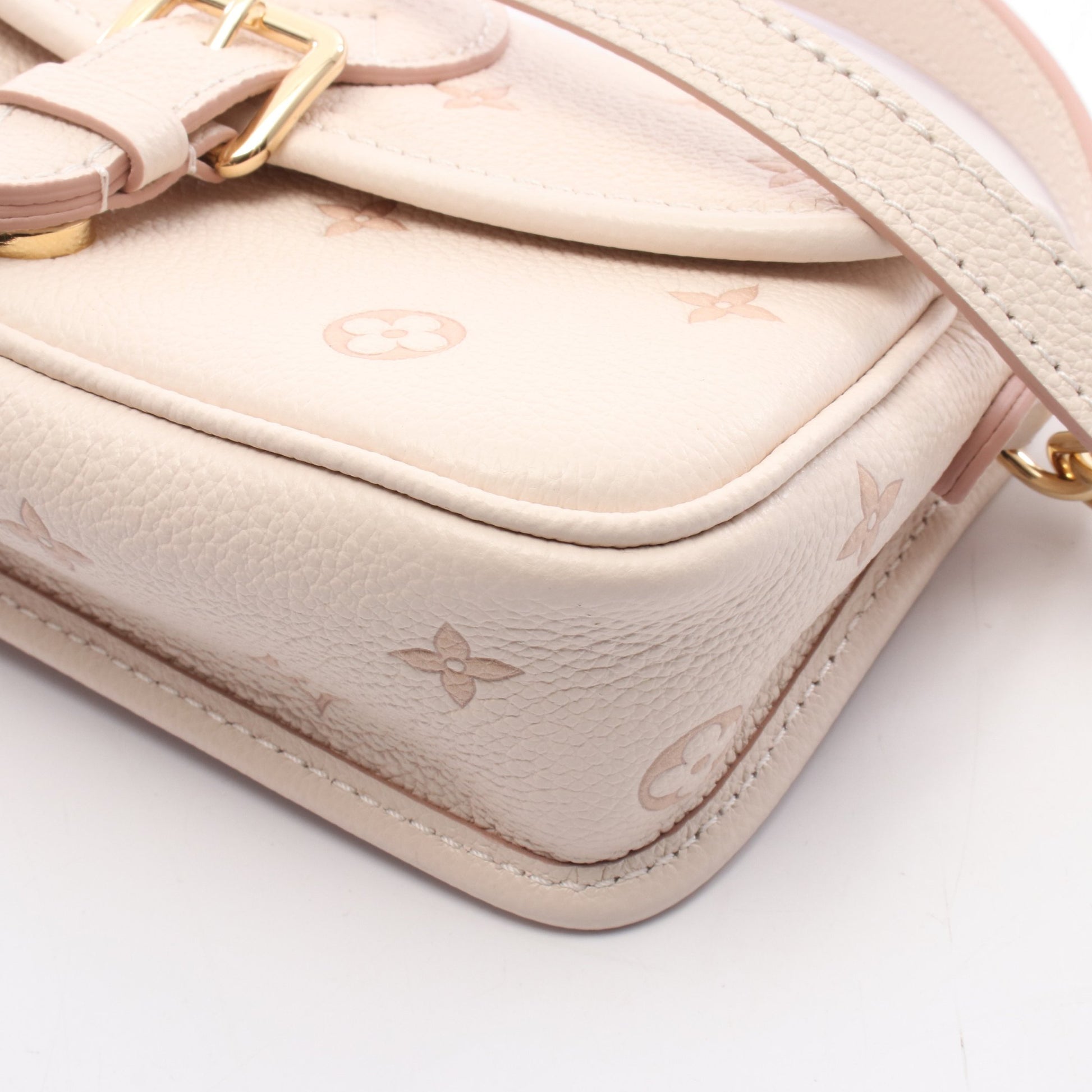 ナノ ディアヌ モノグラムアンプラント バイカラーエデン ハンドバッグ レザー ライトピンク 2WAY ルイヴィトン バッグ LOUIS VUITTON