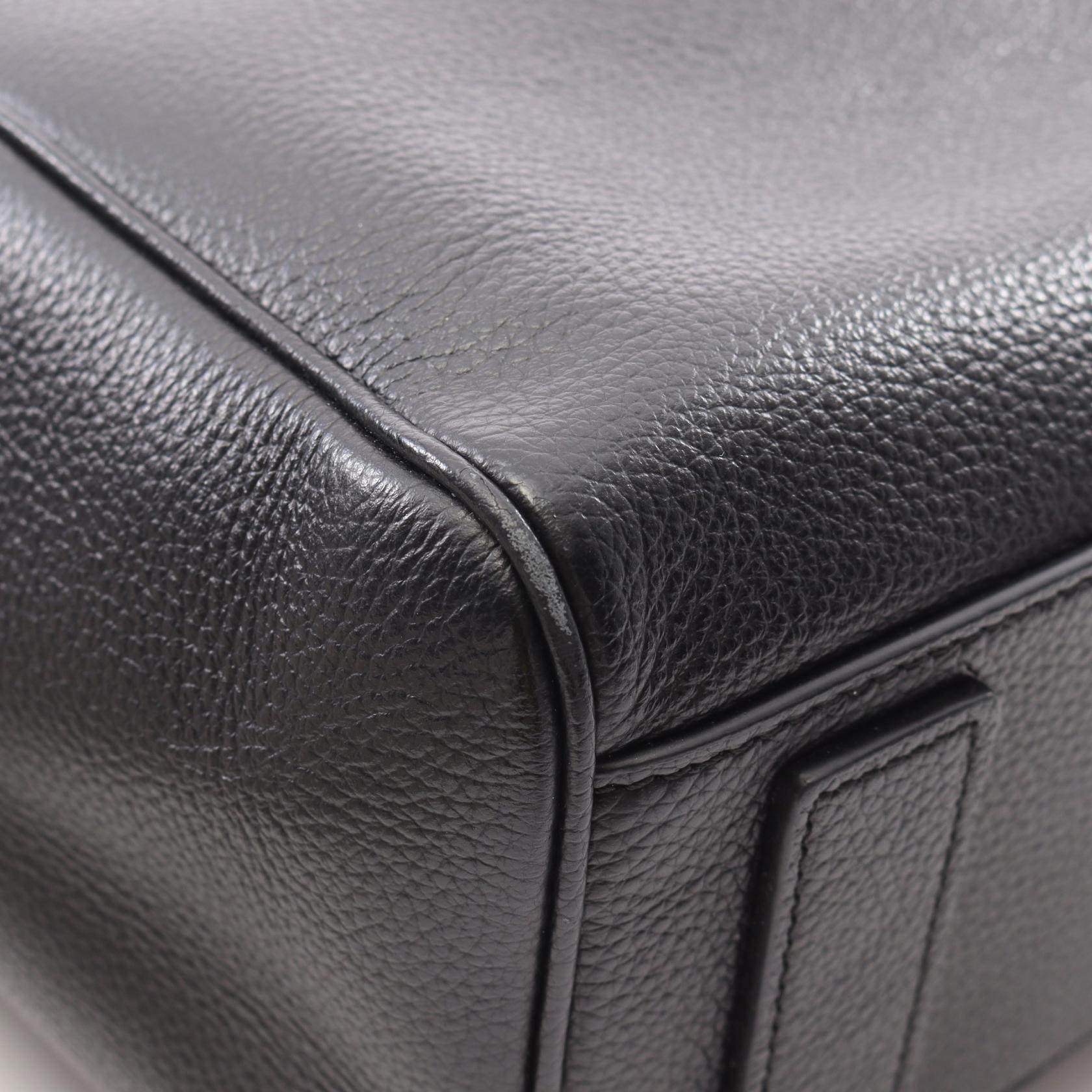 Vロゴ ハンドバッグ レザー ブラック 2WAY ヴェルサーチ – RECLO