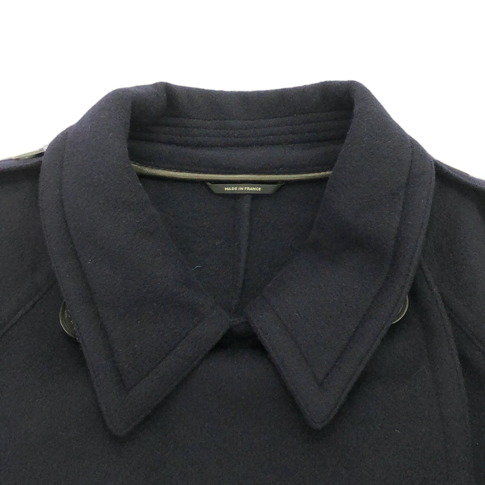 エルメス濃紺カシミアコート コート トレンチコート カシミヤ ネイビー エルメス – RECLO