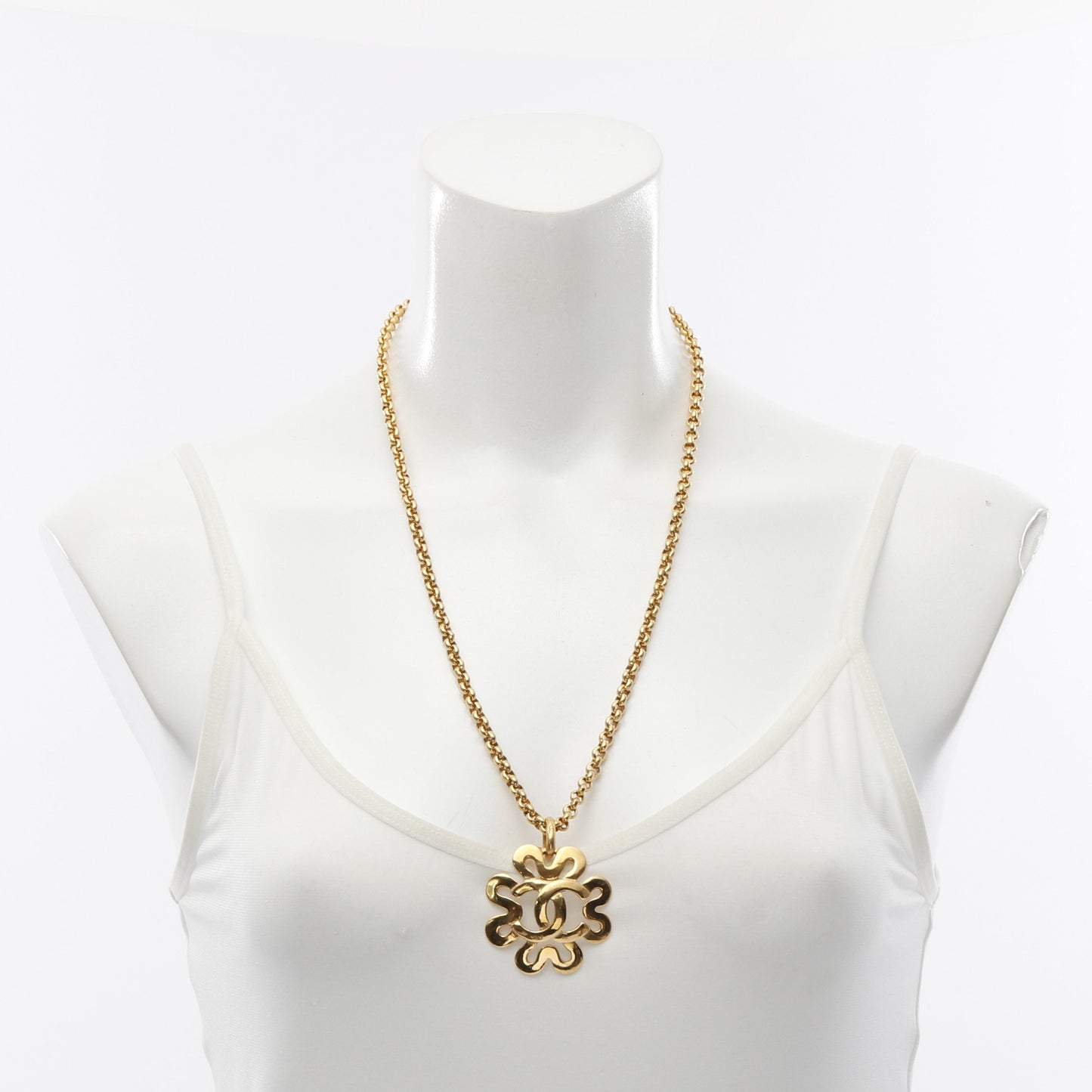 ココマーク ネックレス GP ゴールド 95P シャネル アクセサリー CHANEL