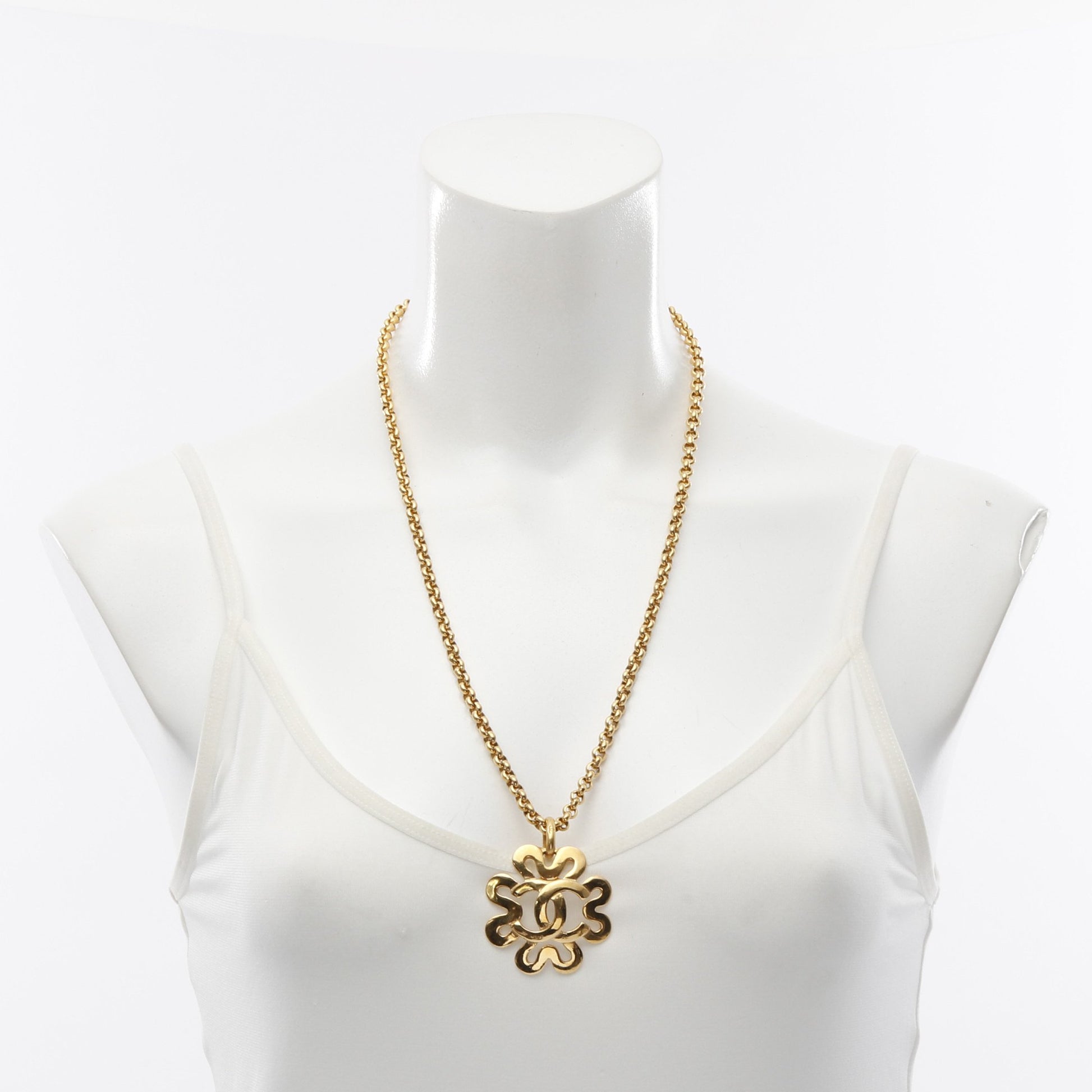 ココマーク ネックレス GP ゴールド 95P シャネル アクセサリー CHANEL