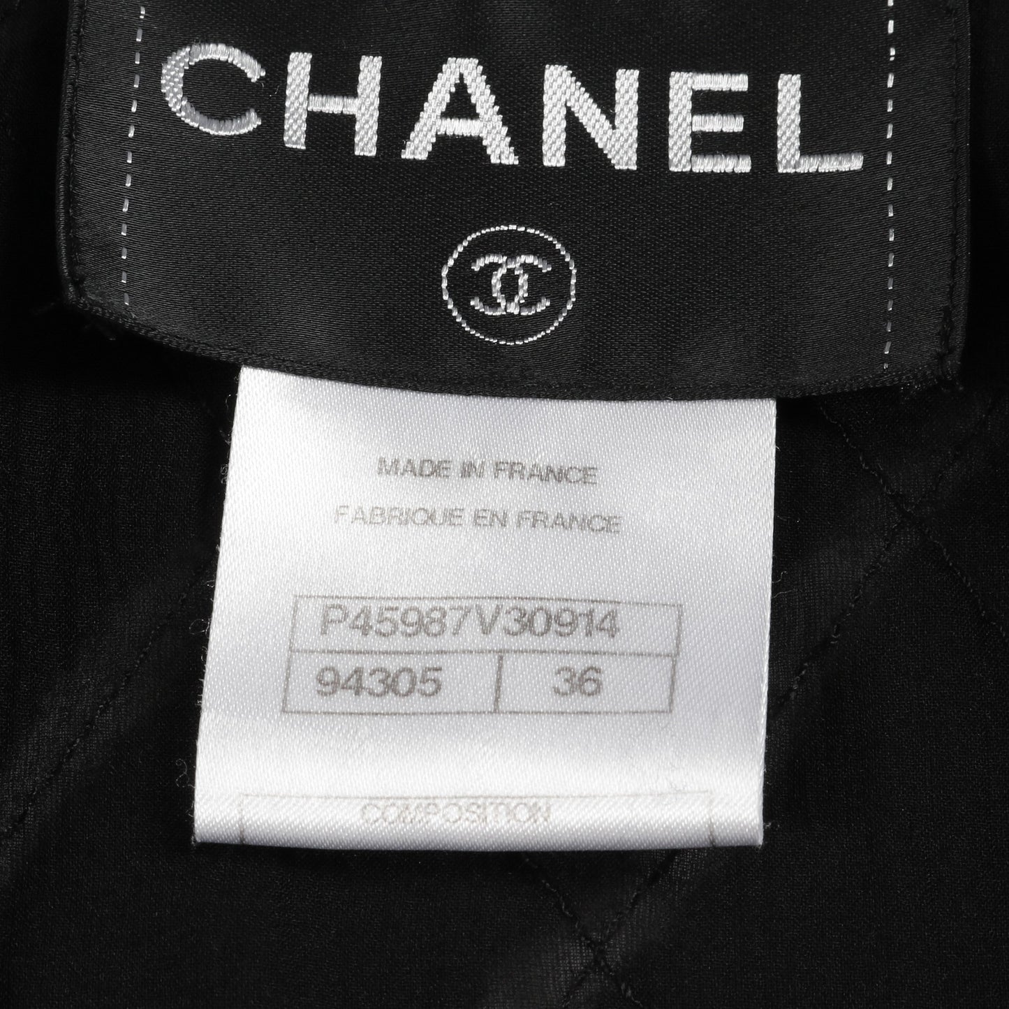 キルティング ジップアップ ジャケット シルク ブラック 切替 シャネル アウター CHANEL