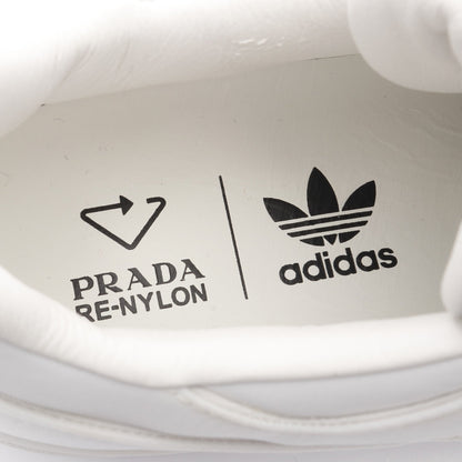 PRADA × adidas Re-Nylon FORUM LOW フォーラム ローカットスニーカー スニーカー ファブリック レザー ホワイト プラダ シューズ PRADA