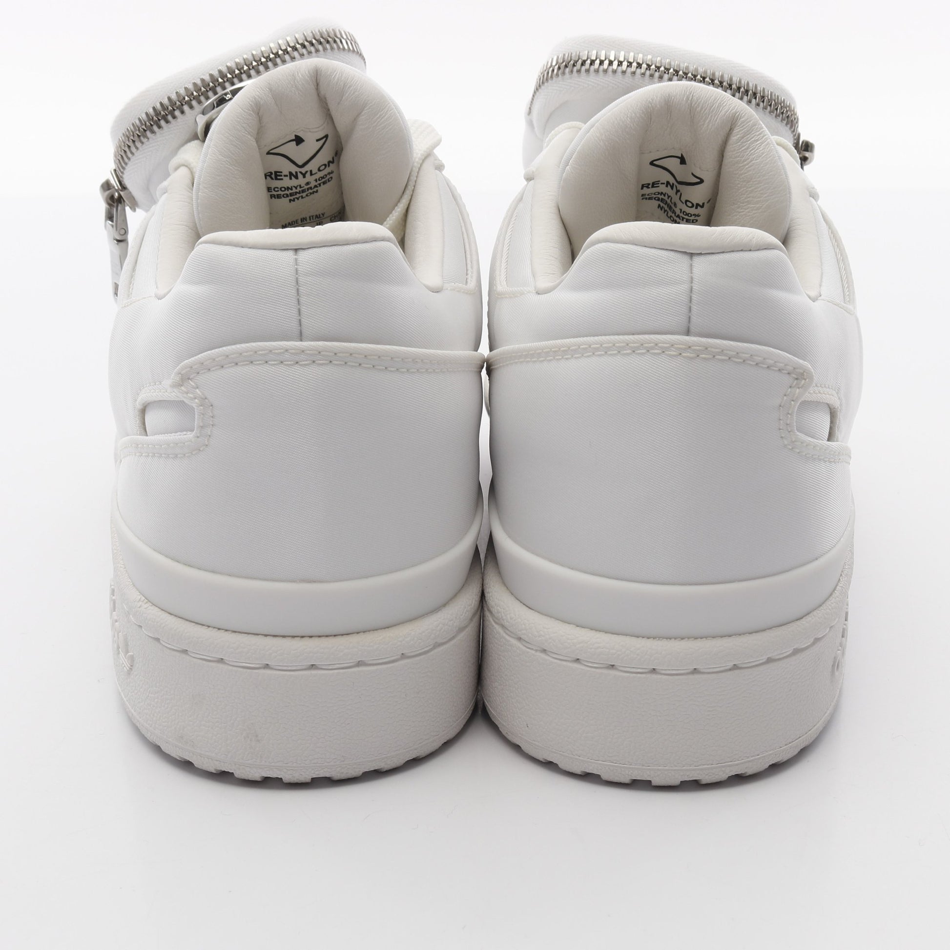 PRADA × adidas Re-Nylon FORUM LOW フォーラム ローカットスニーカー スニーカー ファブリック レザー ホワイト プラダ シューズ PRADA