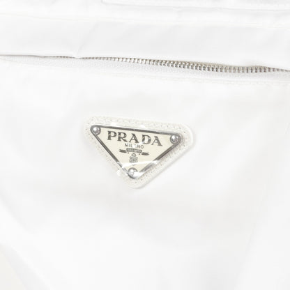 PRADA × adidas Re-Nylon トラックパンツ ジョガーパンツ ナイロン ホワイト ブラック プラダ ボトムス PRADA