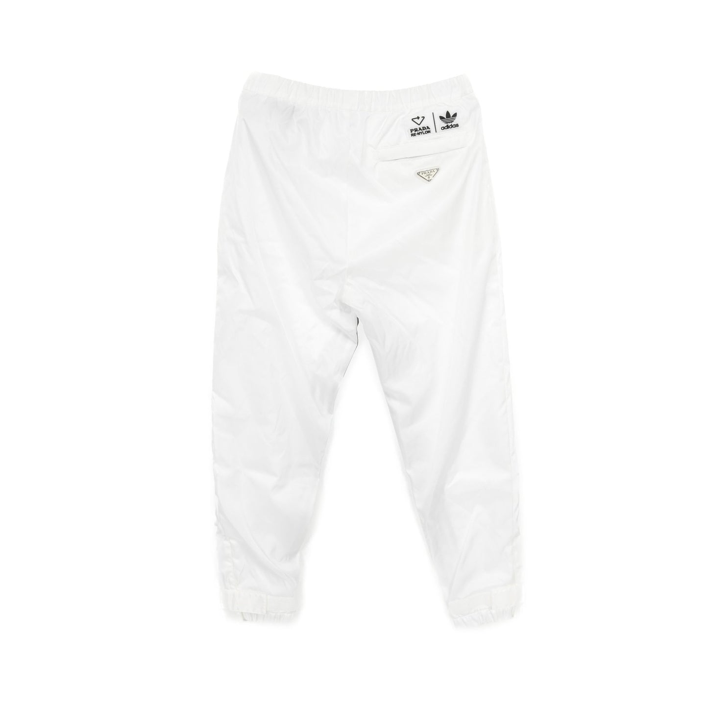 PRADA × adidas Re-Nylon トラックパンツ ジョガーパンツ ナイロン ホワイト ブラック プラダ ボトムス PRADA