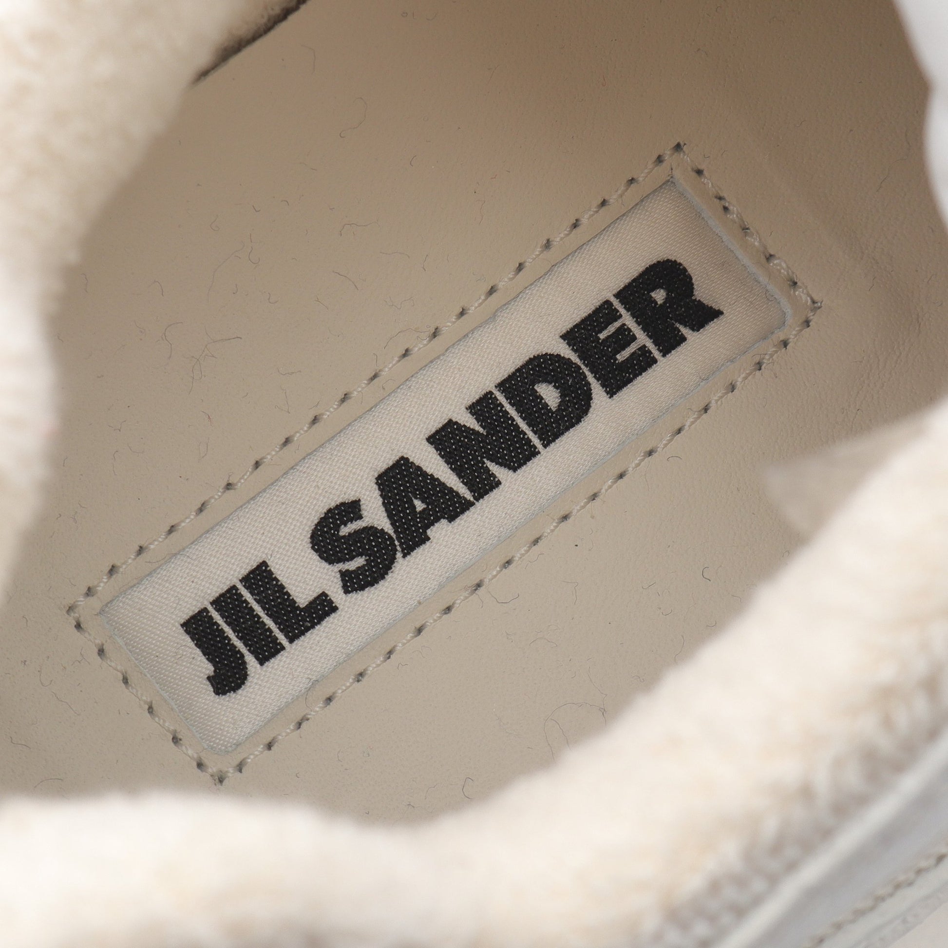 スニーカー レザー ホワイト ジルサンダー シューズ JIL SANDER