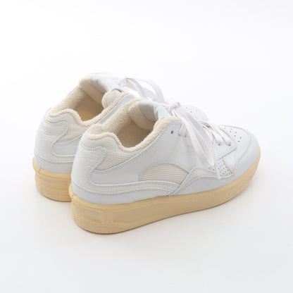 スニーカー レザー ホワイト ジルサンダー シューズ JIL SANDER