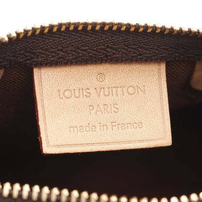 ナノスピーディ モノグラム ショルダーバッグ PVC レザー ブラウン 2WAY ルイヴィトン バッグ LOUIS VUITTON