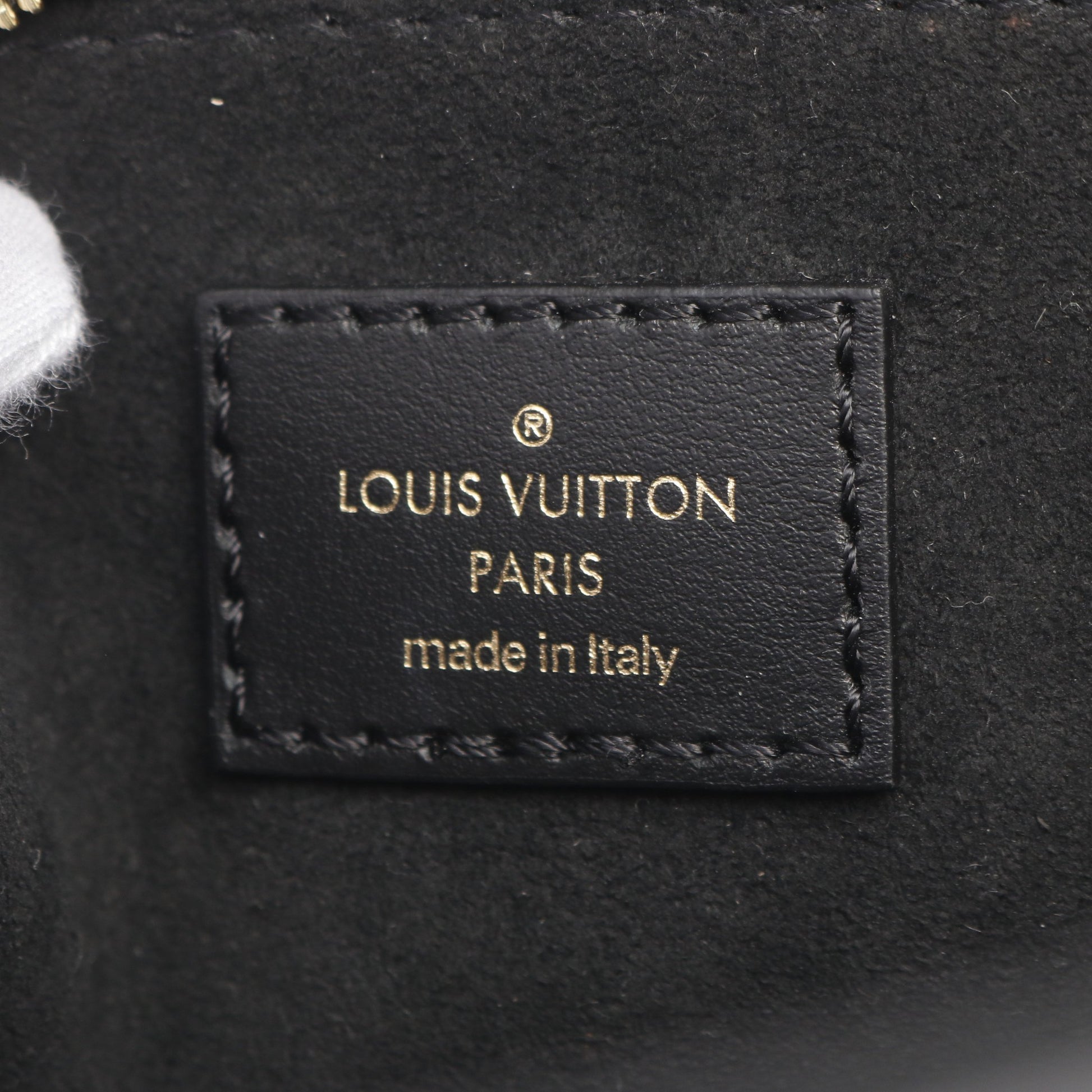 オンザゴーPM モノグラムアンプラント ノワール ハンドバッグ レザー ブラック 2WAY ルイヴィトン バッグ LOUIS VUITTON