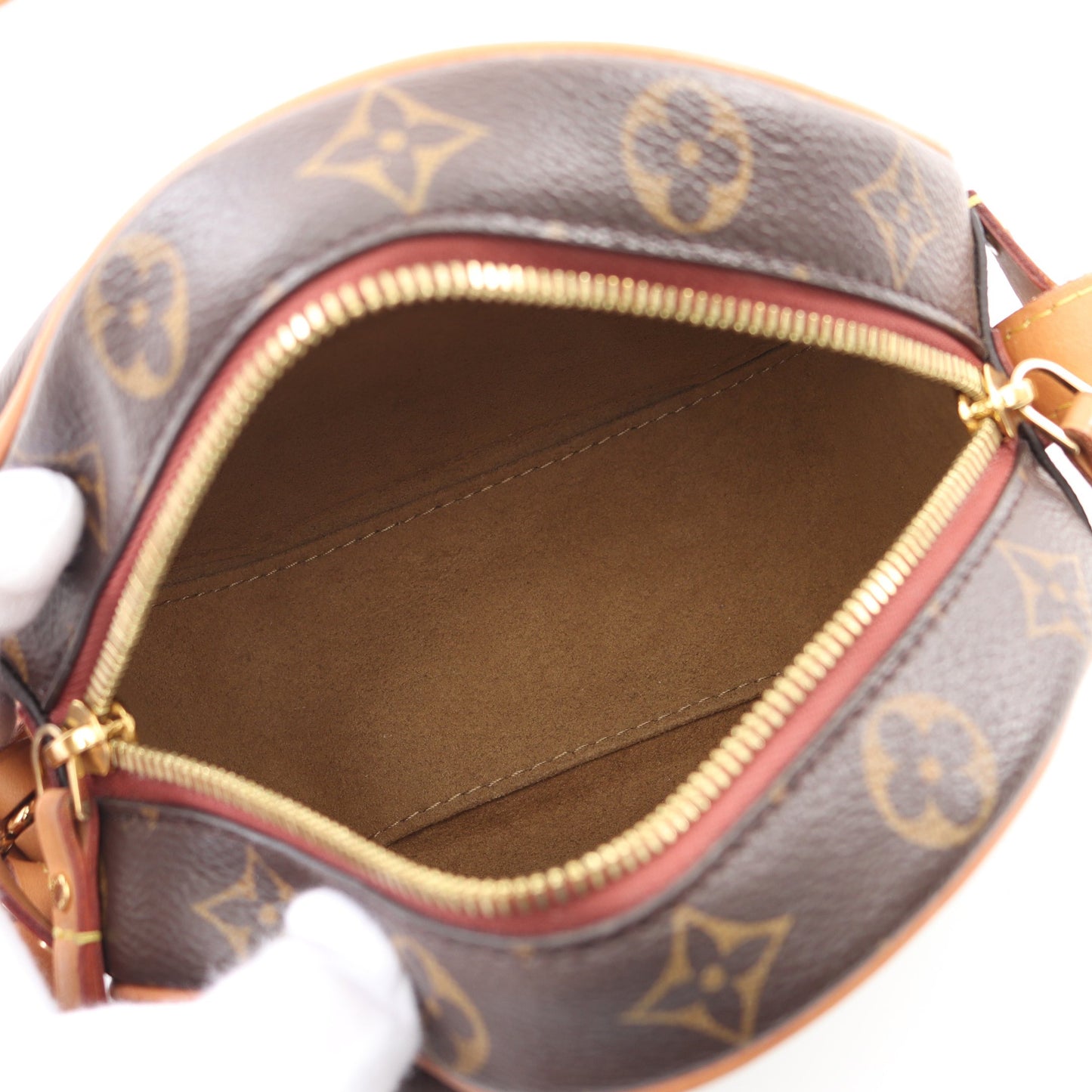 ボワット シャポー スープルPM モノグラム ショルダーバッグ PVC レザー ブラウン ルイヴィトン バッグ LOUIS VUITTON
