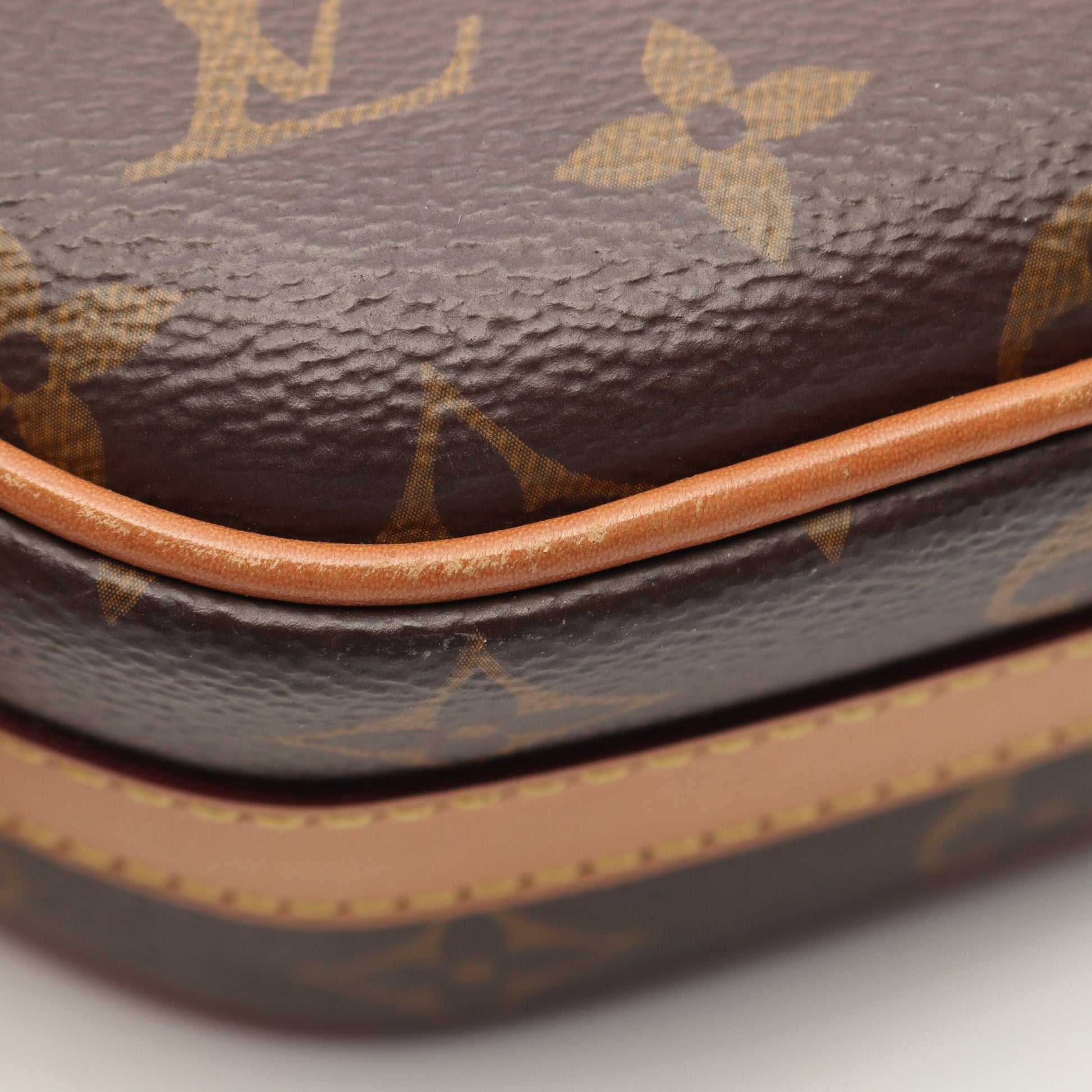 ボワット シャポー スープルPM モノグラム ショルダーバッグ PVC レザー ブラウン ルイヴィトン バッグ LOUIS VUITTON