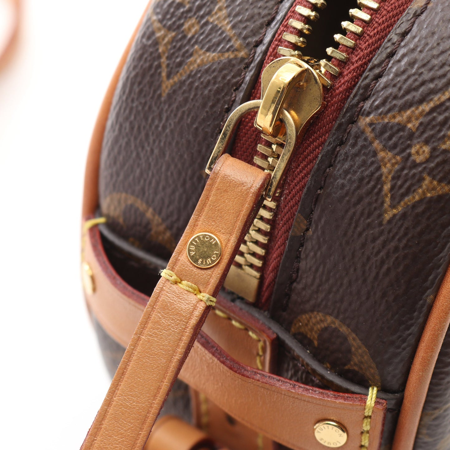 ボワット シャポー スープルPM モノグラム ショルダーバッグ PVC レザー ブラウン ルイヴィトン バッグ LOUIS VUITTON