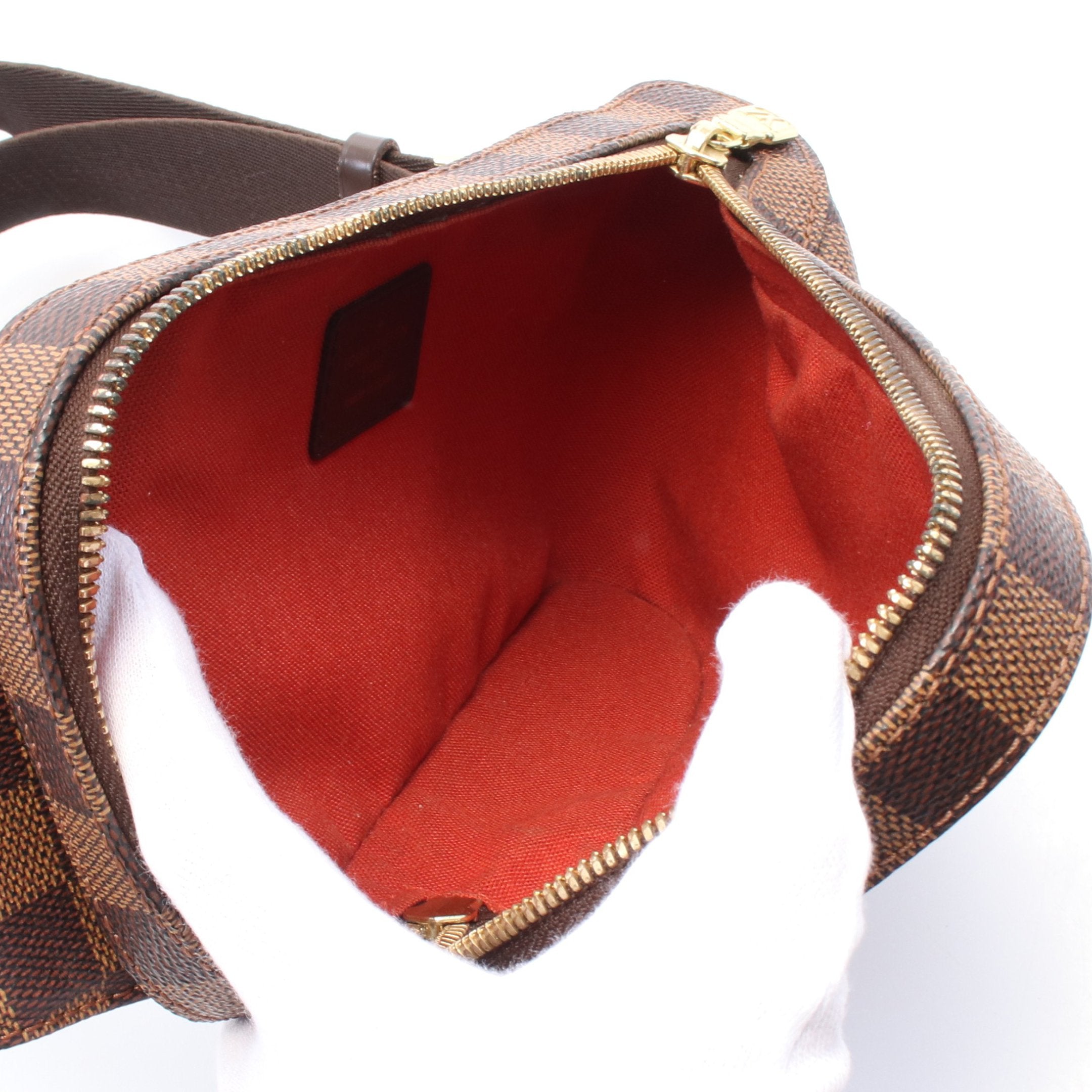 LOUIS VUITTON ジェロニモス ダミエエベヌ ボディバッグ