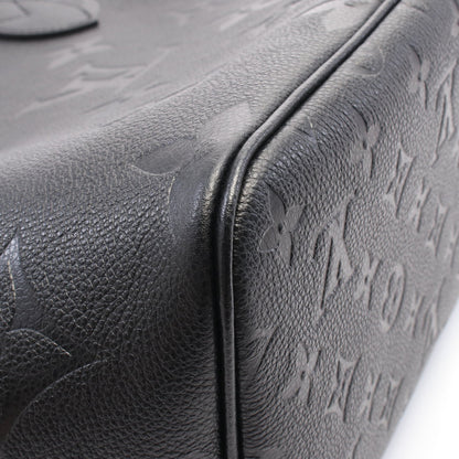 ネヴァーフルMM モノグラムアンプラント ノワール ショルダーバッグ トートバッグ レザー ブラック ルイヴィトン バッグ LOUIS VUITTON