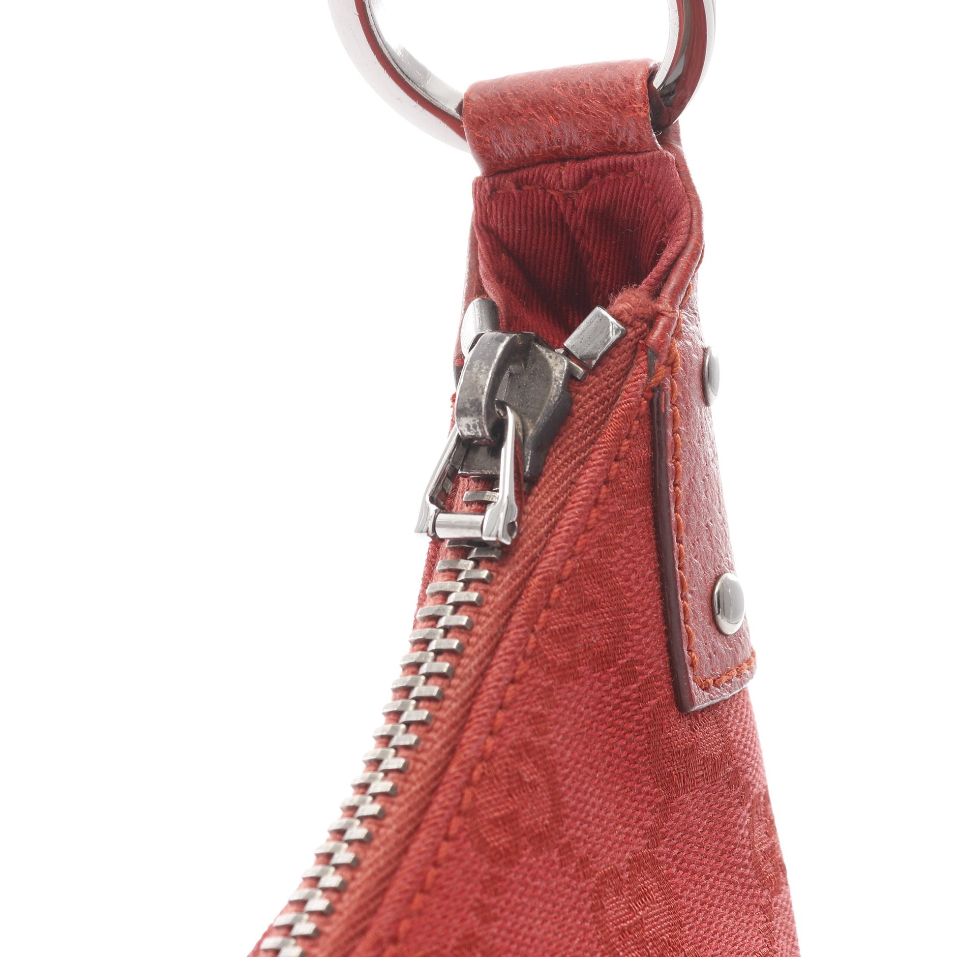 GGキャンバス ワンショルダーバッグ キャンバス レザー レッド グッチ  