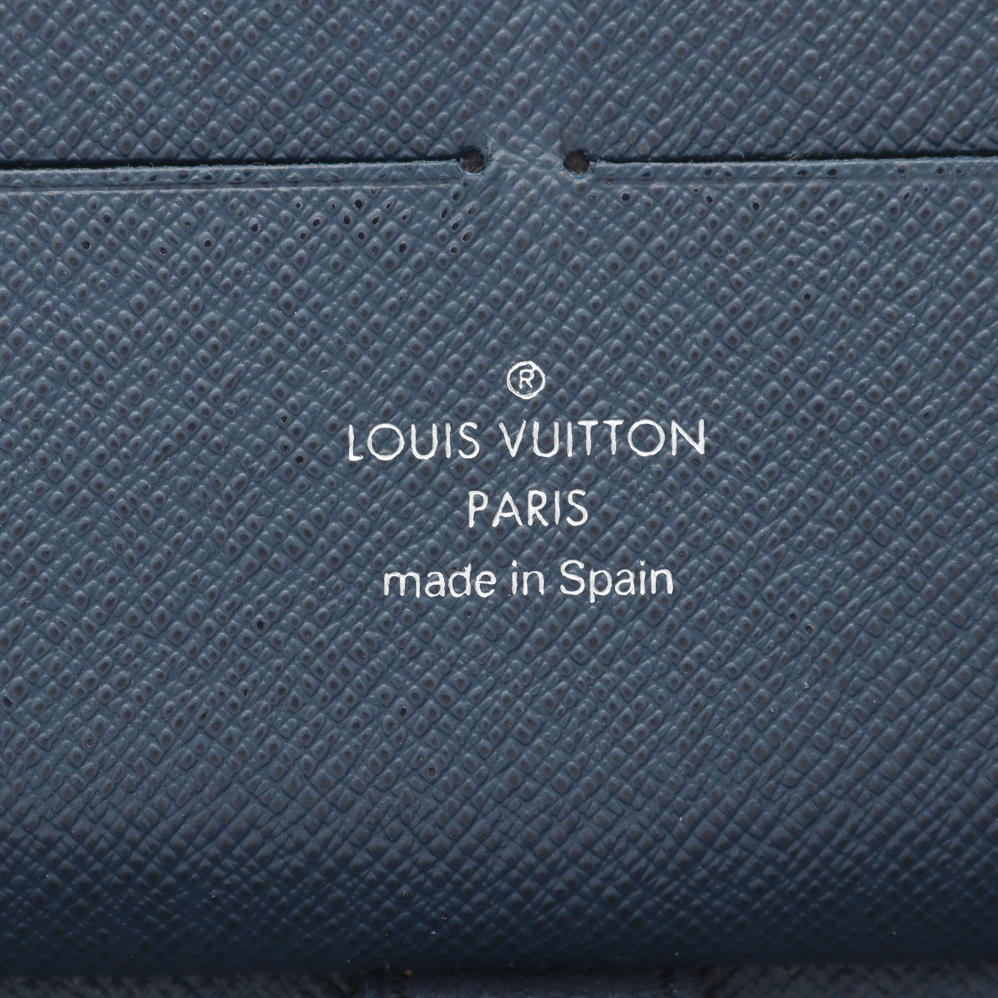 ジッピーオーガナイザー タイガ オセアン ラウンドファスナー長財布 レザー ネイビー ルイヴィトン 財布・小物 LOUIS VUITTON