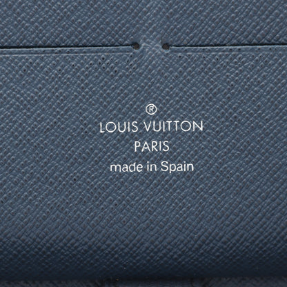 ジッピーオーガナイザー タイガ オセアン ラウンドファスナー長財布 レザー ネイビー ルイヴィトン 財布・小物 LOUIS VUITTON