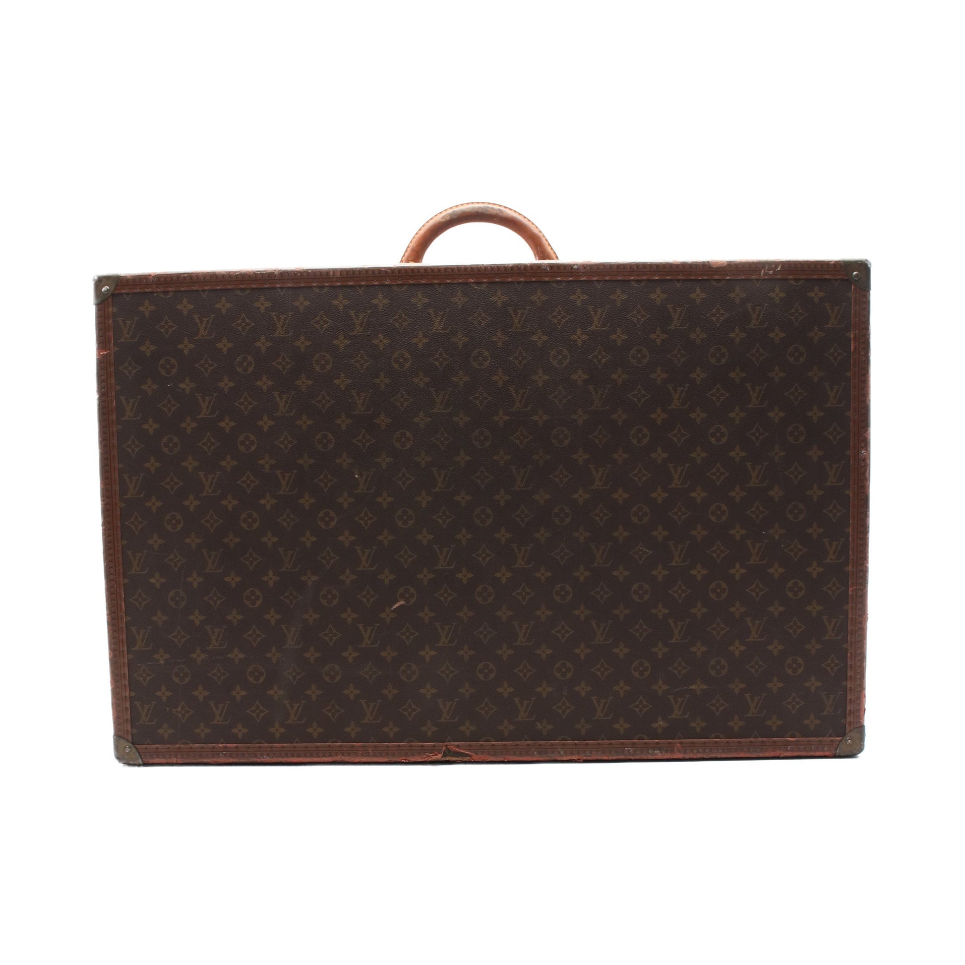 アルゼール80 モノグラム トランクケース PVC レザー ブラウン ルイヴィトン バッグ LOUIS VUITTON