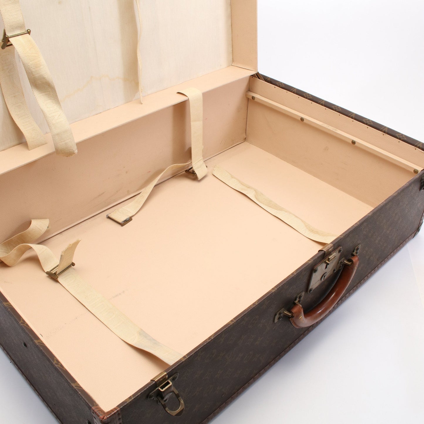 アルゼール80 モノグラム トランクケース PVC レザー ブラウン ルイヴィトン バッグ LOUIS VUITTON