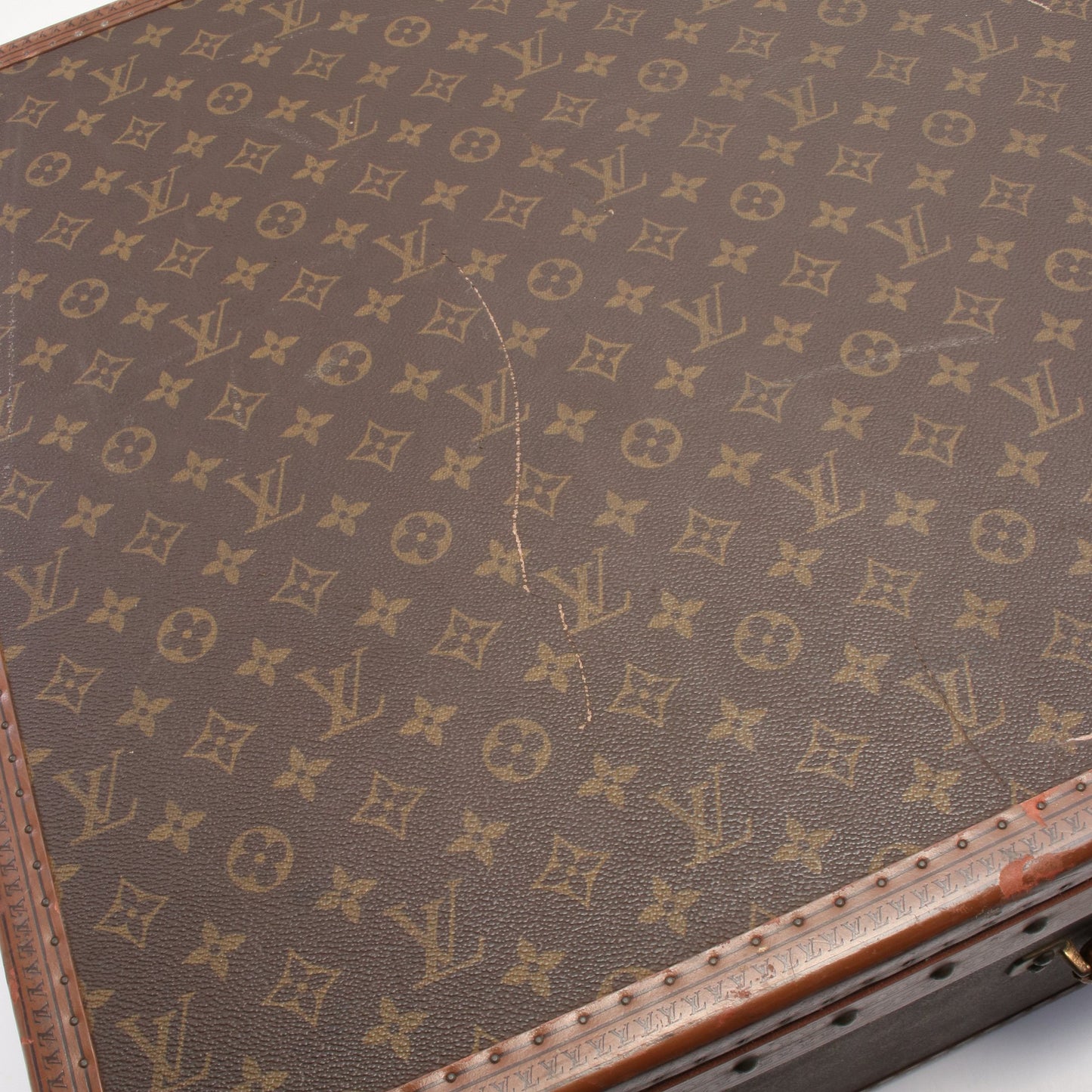 アルゼール80 モノグラム トランクケース PVC レザー ブラウン ルイヴィトン バッグ LOUIS VUITTON