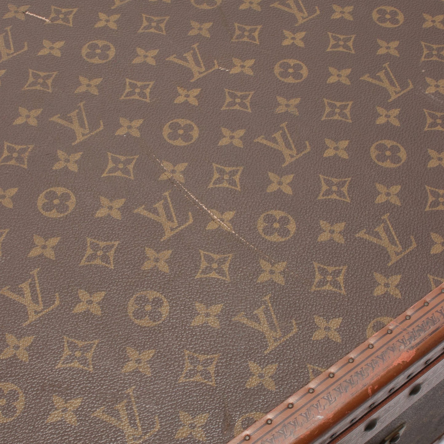 アルゼール80 モノグラム トランクケース PVC レザー ブラウン ルイヴィトン バッグ LOUIS VUITTON