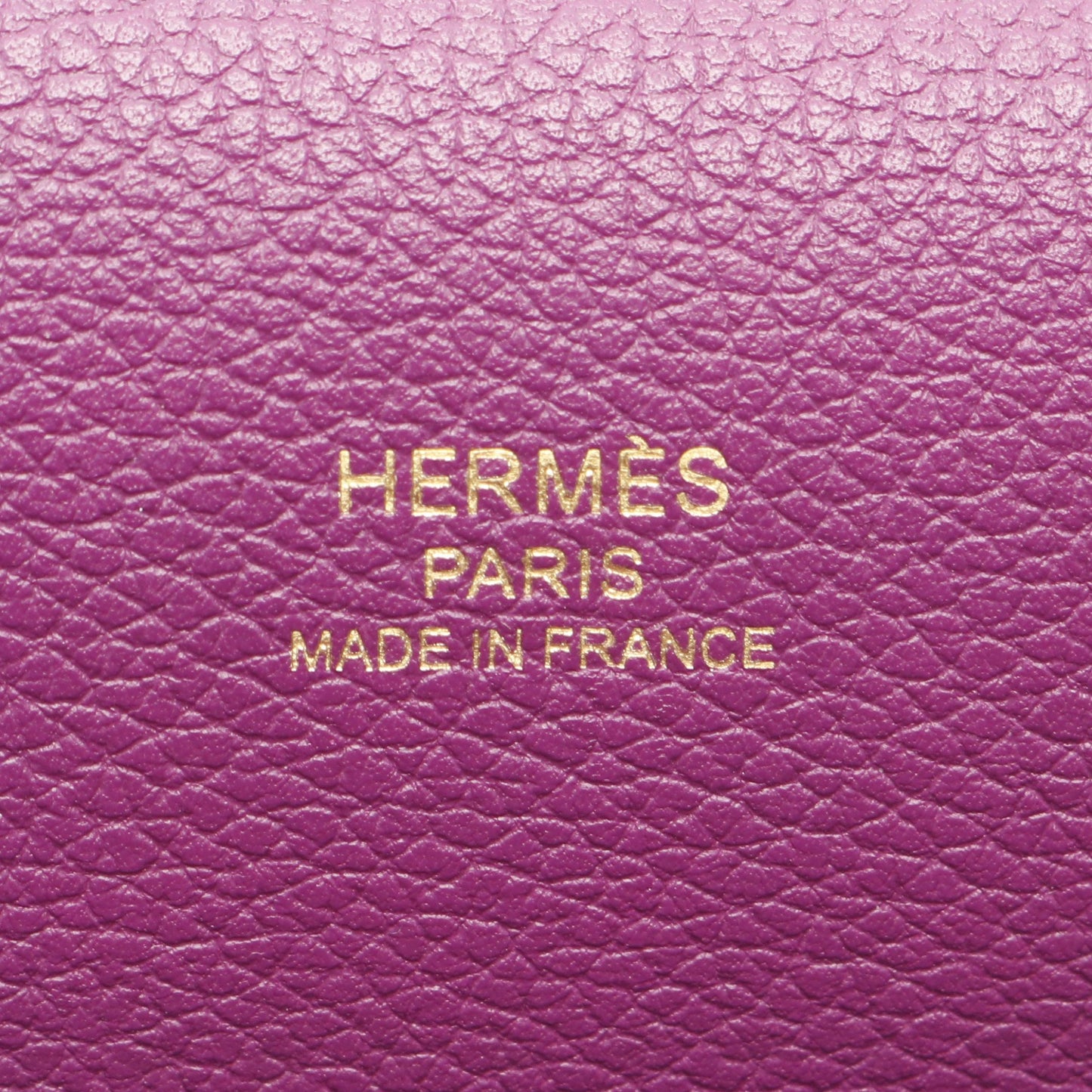 サックロウリス23 アネモネ ショルダーバッグ エバーカラー パープル ゴールド金具 D刻印 エルメス バッグ HERMES