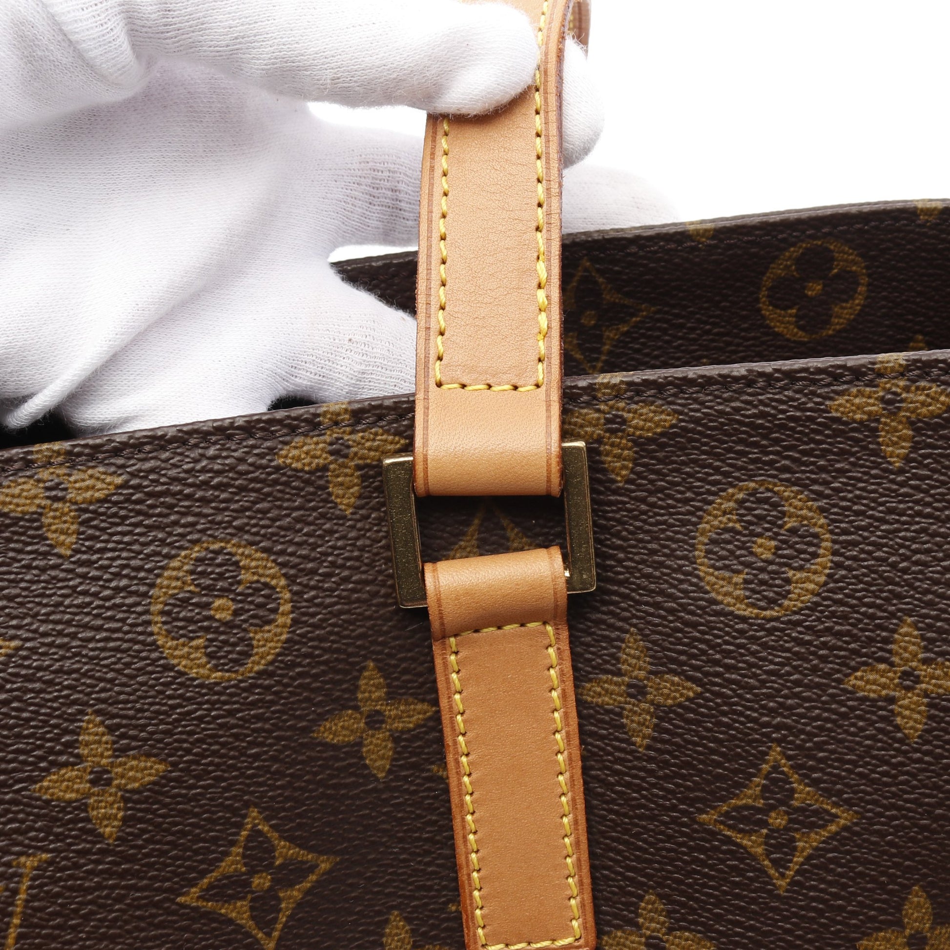 カバアルト モノグラム ショルダーバッグ トートバッグ PVC レザー ブラウン ルイヴィトン バッグ LOUIS VUITTON