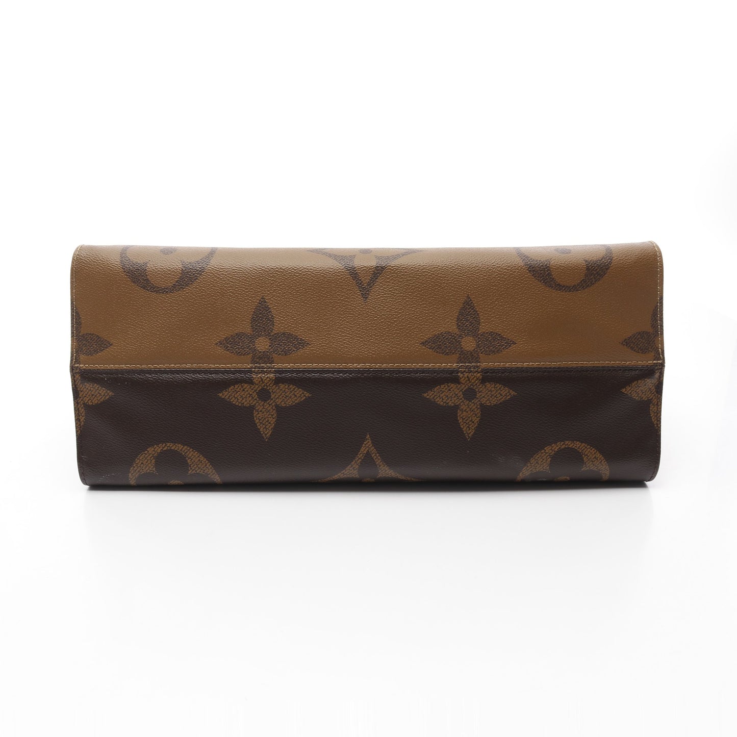 オンザゴーGM モノグラムジャイアント リバース ショルダーバッグ トートバッグ PVC ブラウン ベージュ 2WAY ルイヴィトン バッグ LOUIS VUITTON