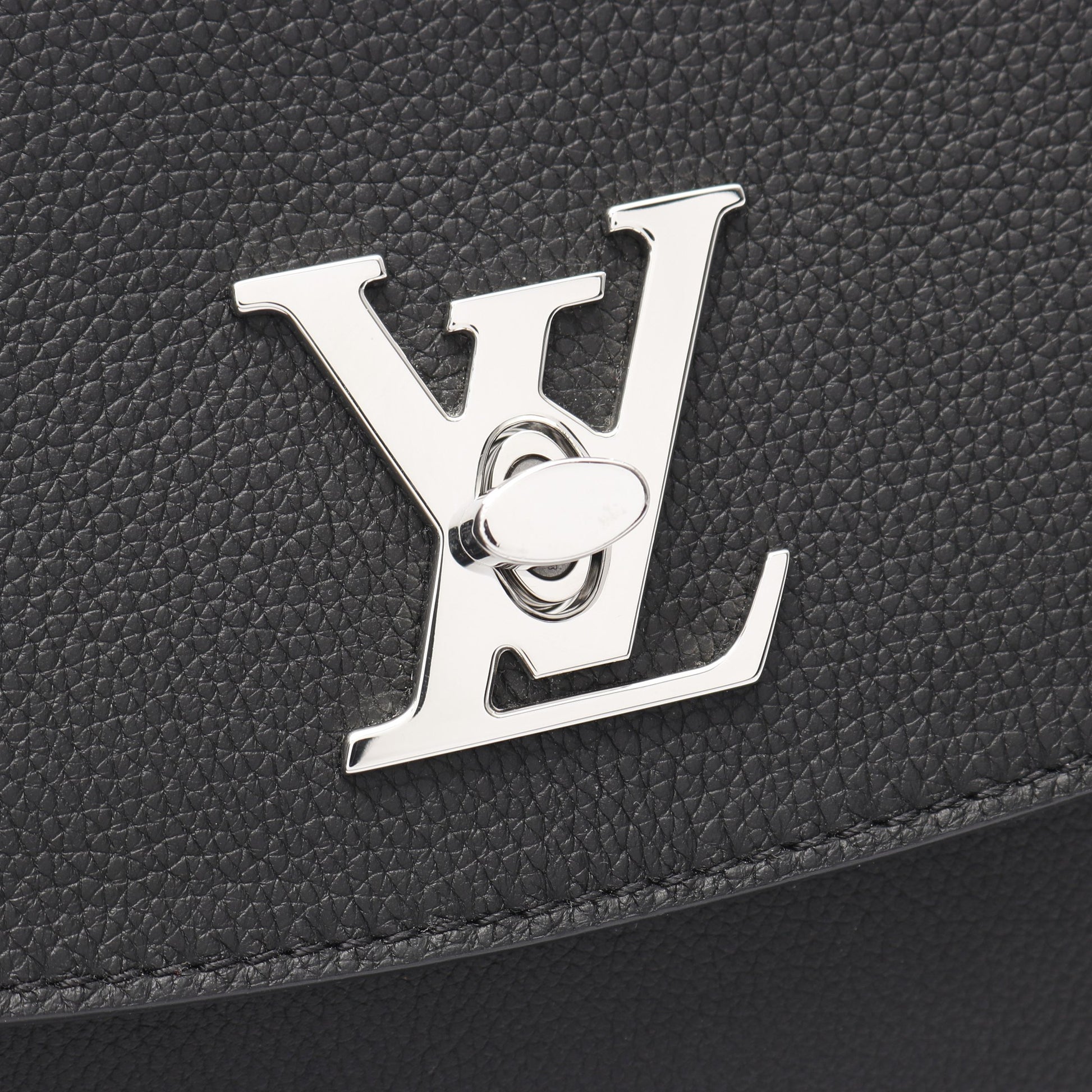 ロックミー エヴァー MM ノワール ハンドバッグ レザー ブラック 2WAY ルイヴィトン バッグ LOUIS VUITTON