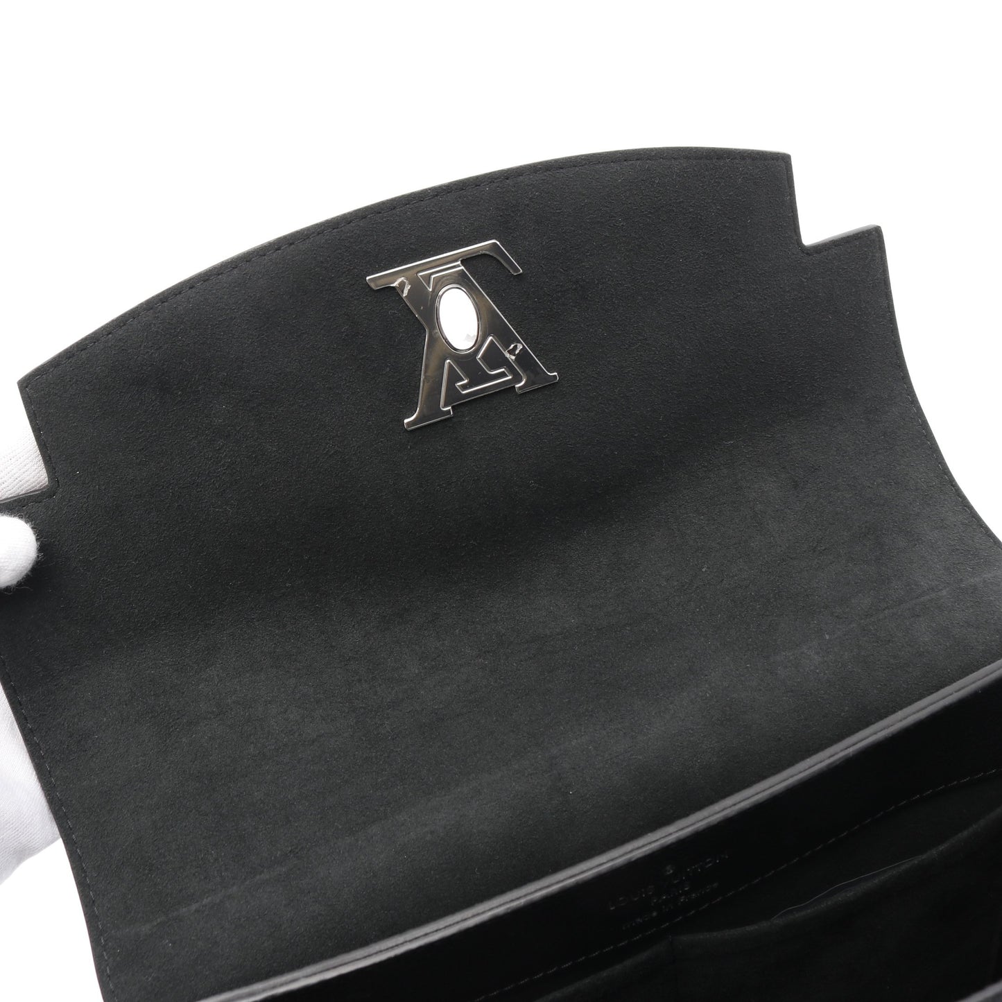 ロックミー エヴァー MM ノワール ハンドバッグ レザー ブラック 2WAY ルイヴィトン バッグ LOUIS VUITTON
