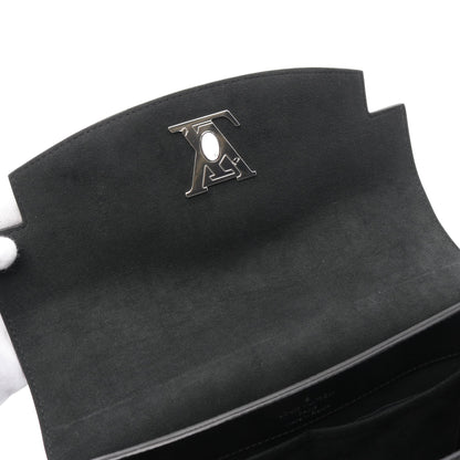 ロックミー エヴァー MM ノワール ハンドバッグ レザー ブラック 2WAY ルイヴィトン バッグ LOUIS VUITTON