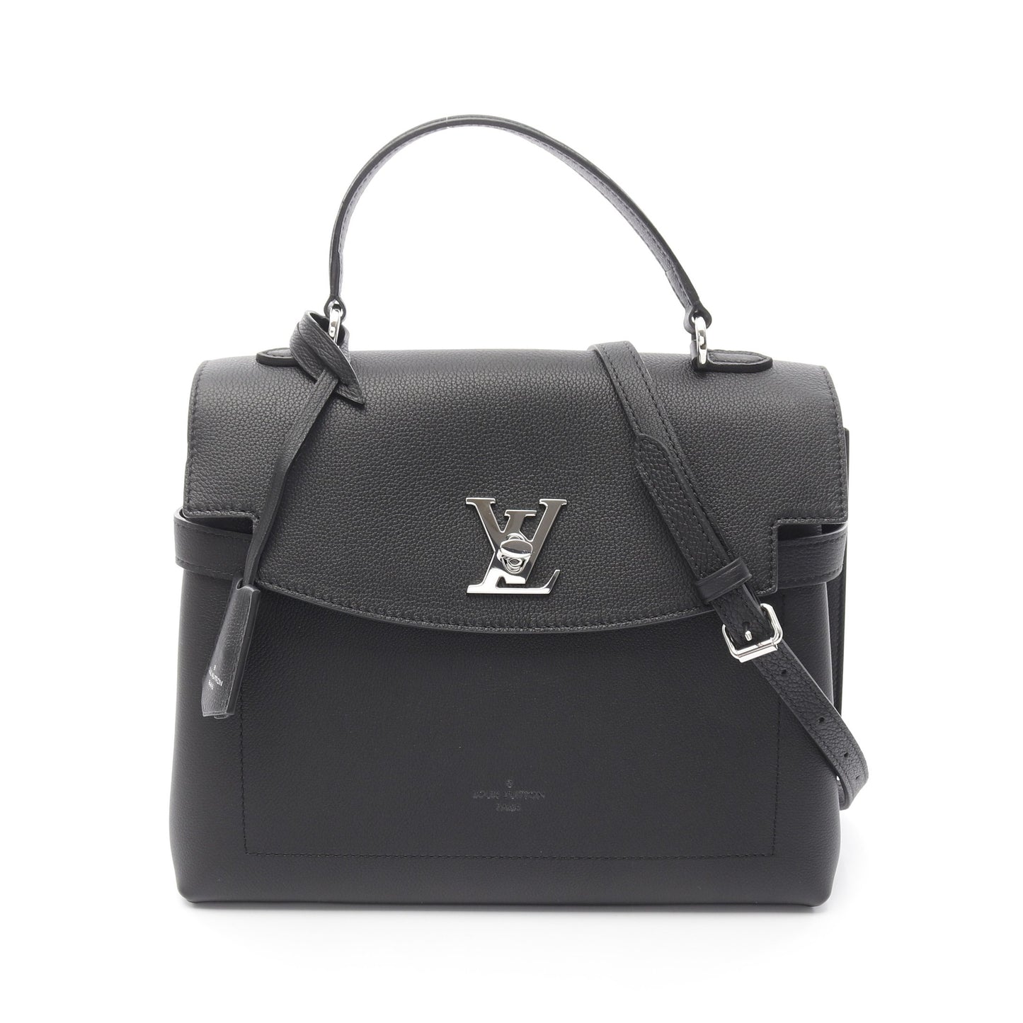 ロックミー エヴァー MM ノワール ハンドバッグ レザー ブラック 2WAY ルイヴィトン バッグ LOUIS VUITTON