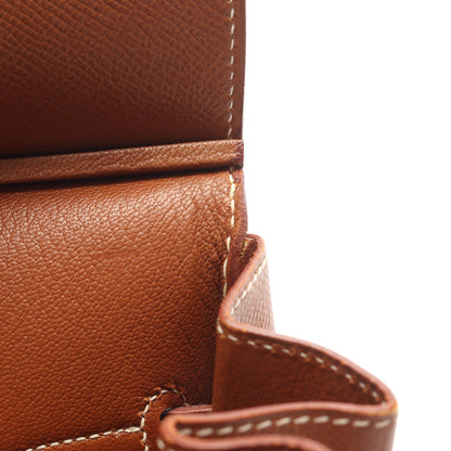 オータクロア32 ゴールド ハンドバッグ クシュベル ライトブラウン ゴールド金具 ○Z刻印 エルメス バッグ HERMES