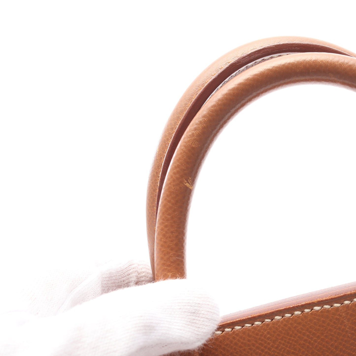 オータクロア32 ゴールド ハンドバッグ クシュベル ライトブラウン ゴールド金具 ○Z刻印 エルメス バッグ HERMES