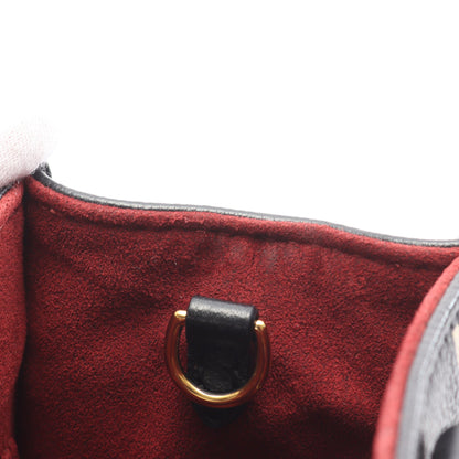 オンザゴーPM バイカラー モノグラムアンプラント ハンドバッグ レザー ブラック ベージュ 2WAY ルイヴィトン バッグ LOUIS VUITTON