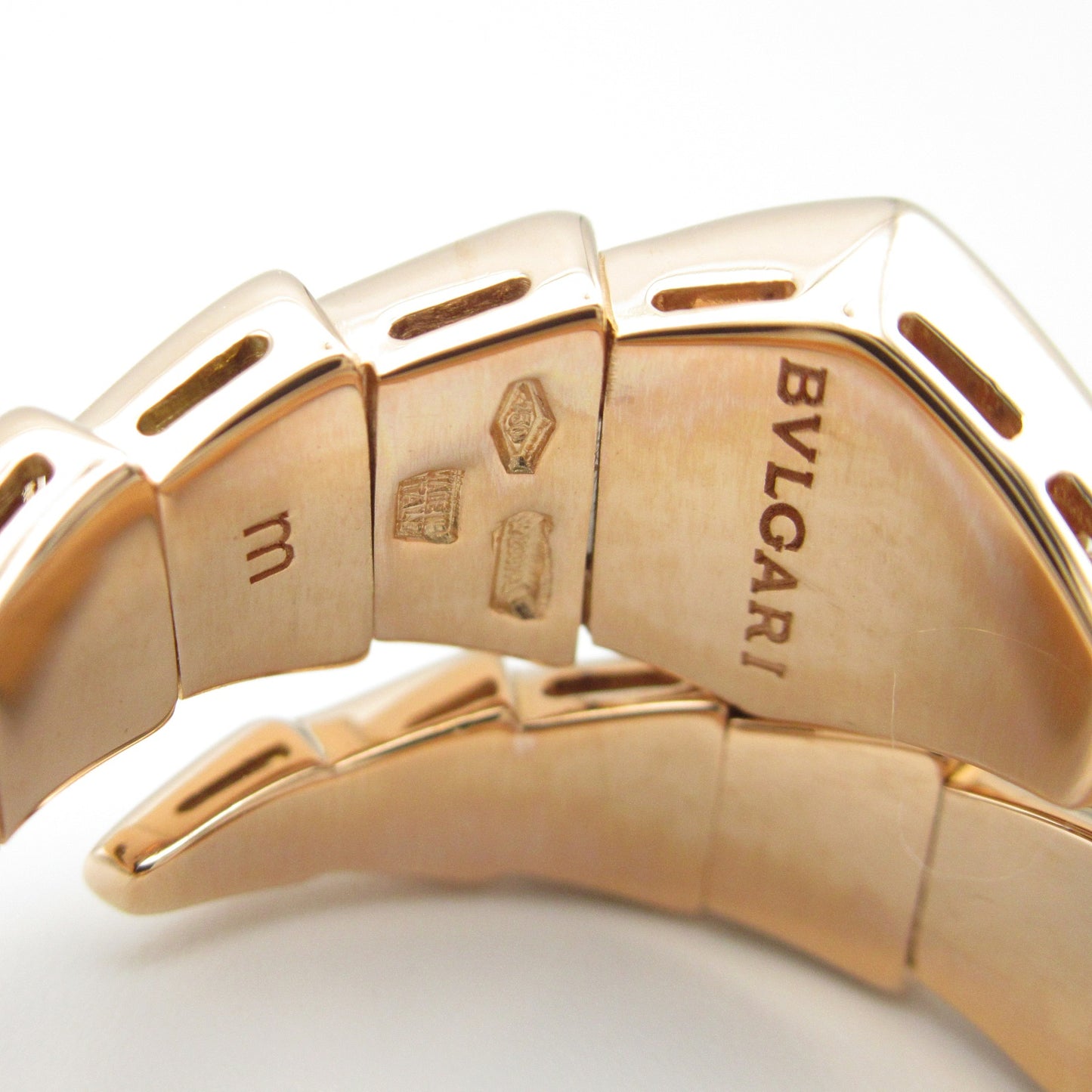 セルペンティ ダイヤ リング リング 指輪 K18PG（ピンクゴールド） ダイヤモンド クリア ブルガリ アクセサリー BVLGARI
