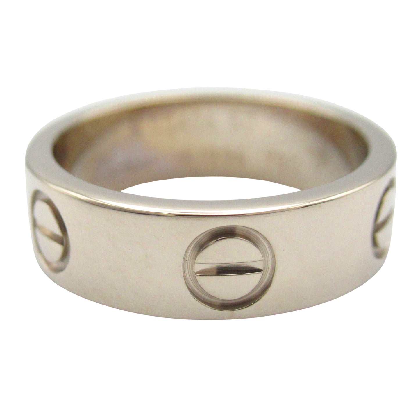 ラブリング リング 指輪 K18WG（ホワイトゴールド） シルバー カルティエ アクセサリー Cartier