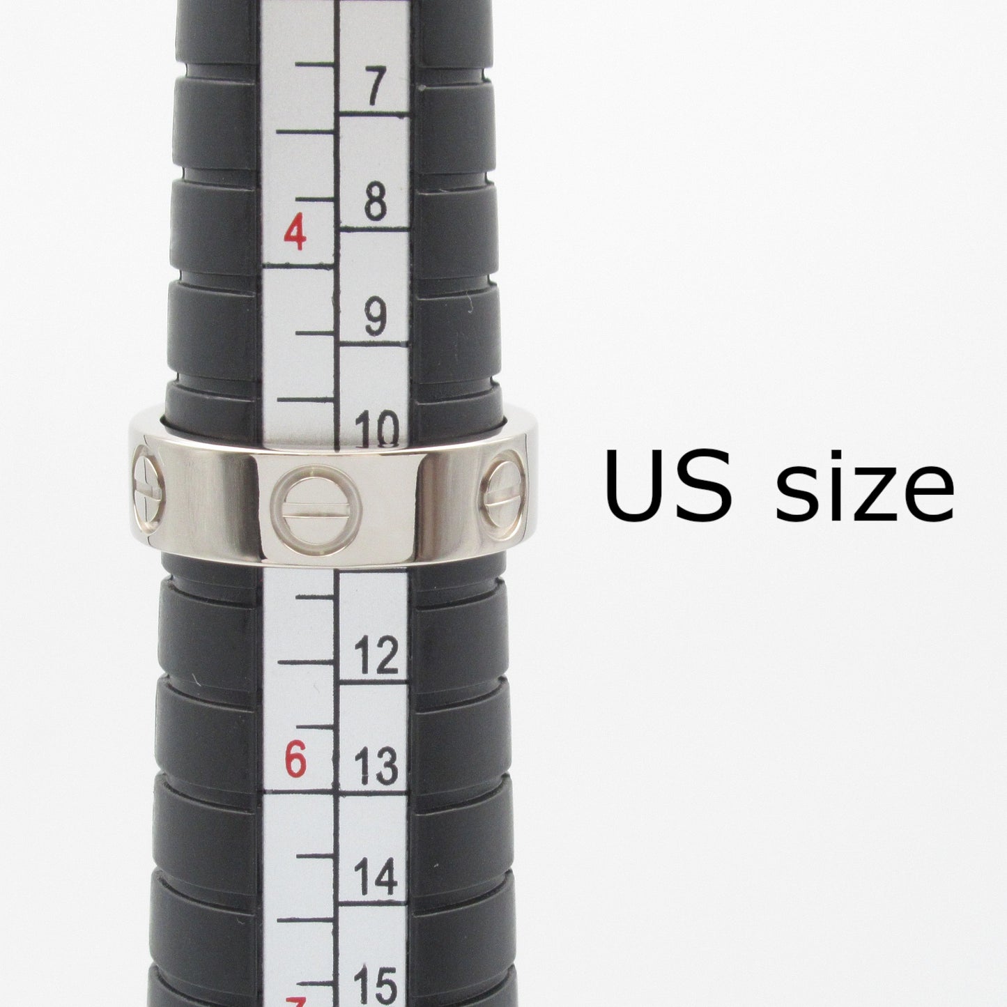 ラブリング リング 指輪 K18WG（ホワイトゴールド） シルバー カルティエ アクセサリー Cartier