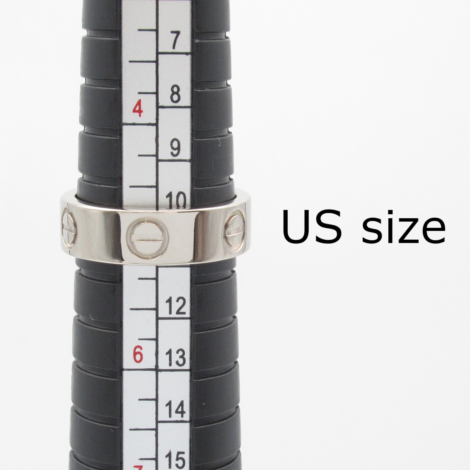 ラブリング リング 指輪 K18WG（ホワイトゴールド） シルバー カルティエ アクセサリー Cartier