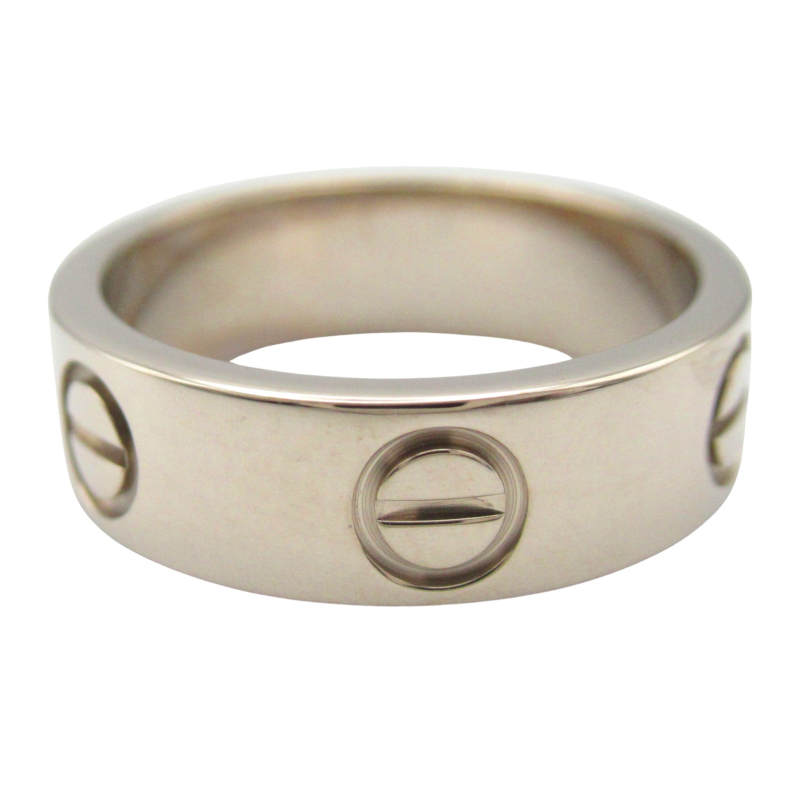 ラブリング リング 指輪 K18WG（ホワイトゴールド） シルバー カルティエ アクセサリー Cartier